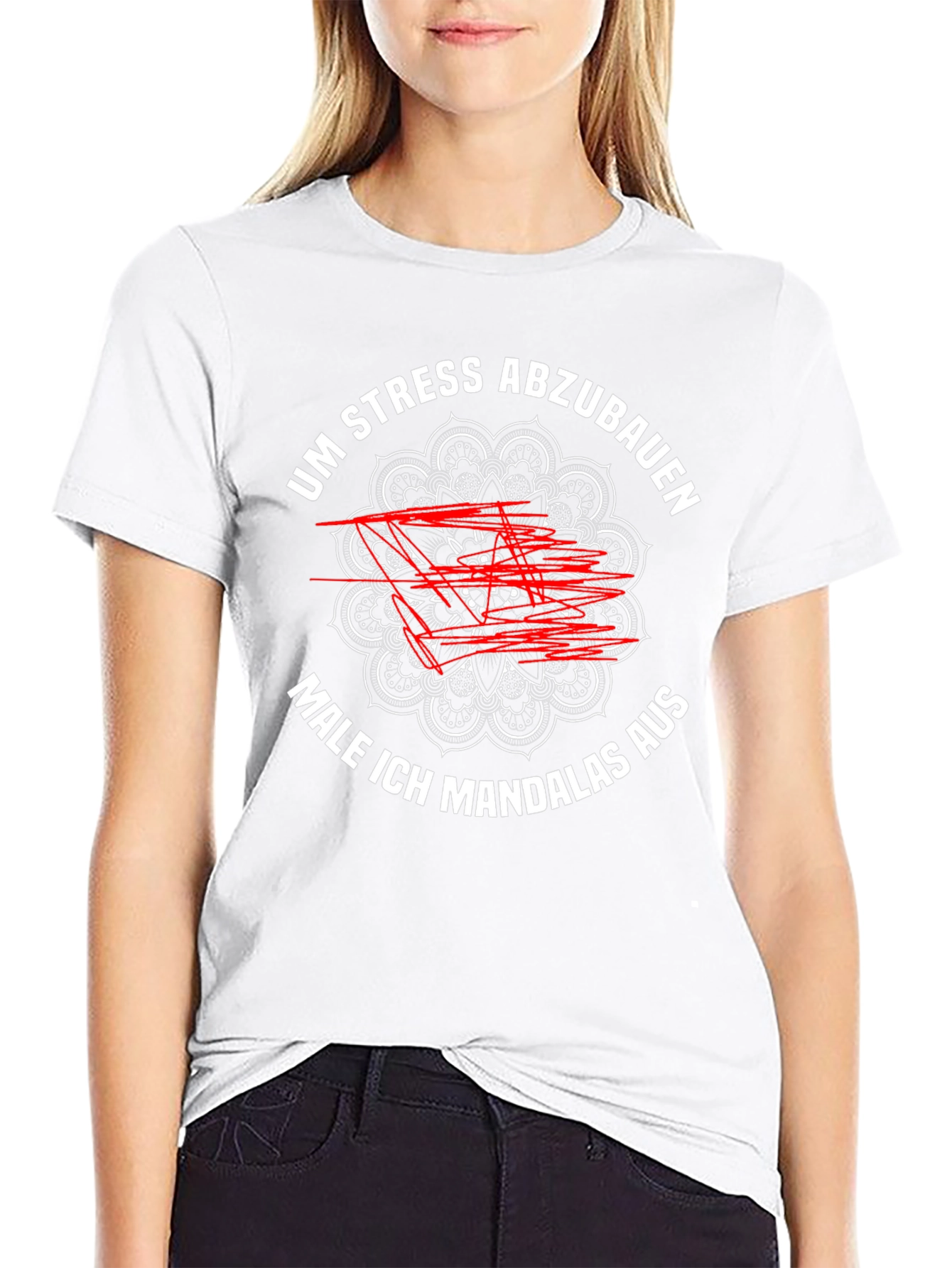 Stress Relief Mandala T-Shirt