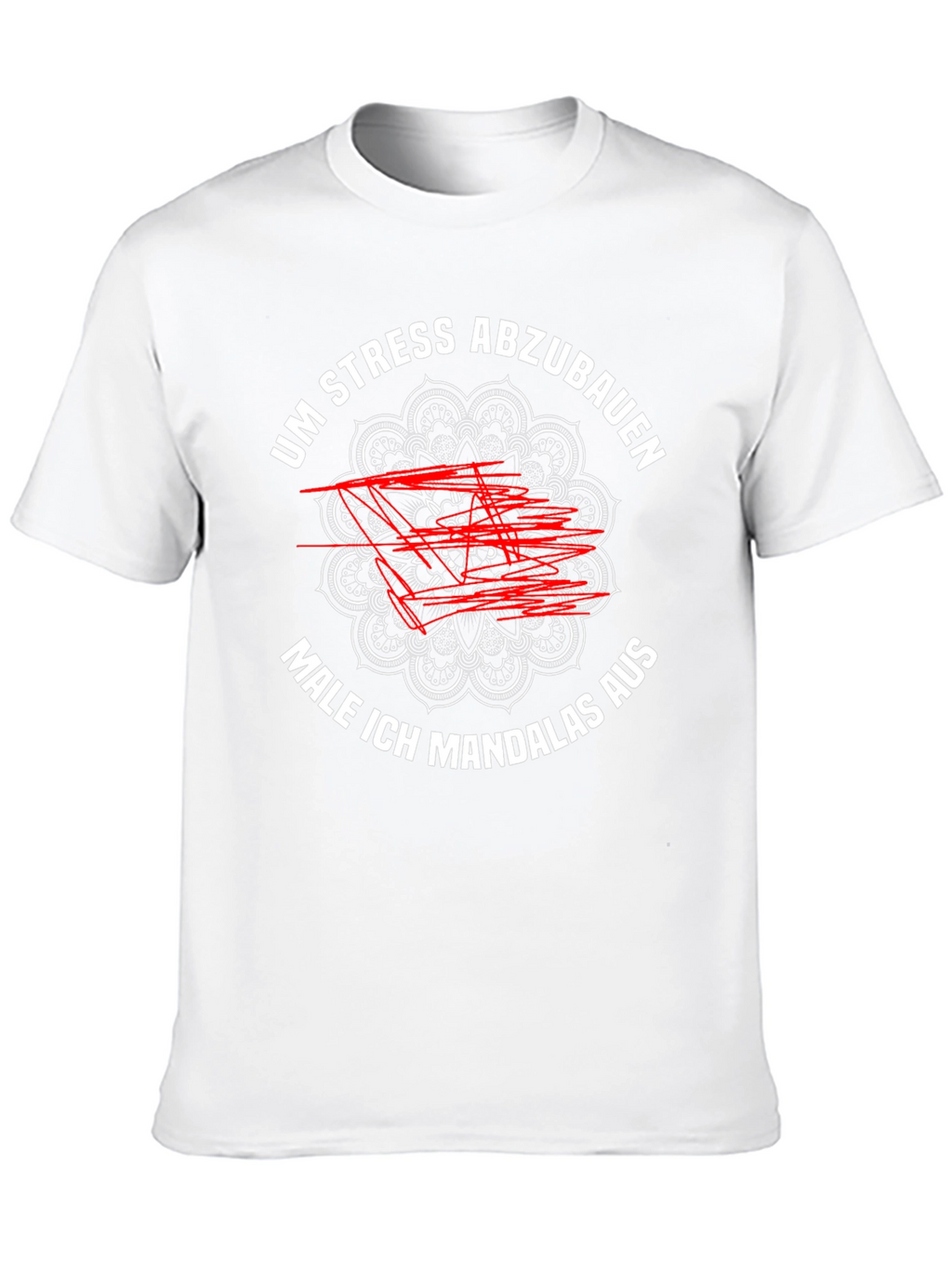 Stress Relief Mandala T-Shirt