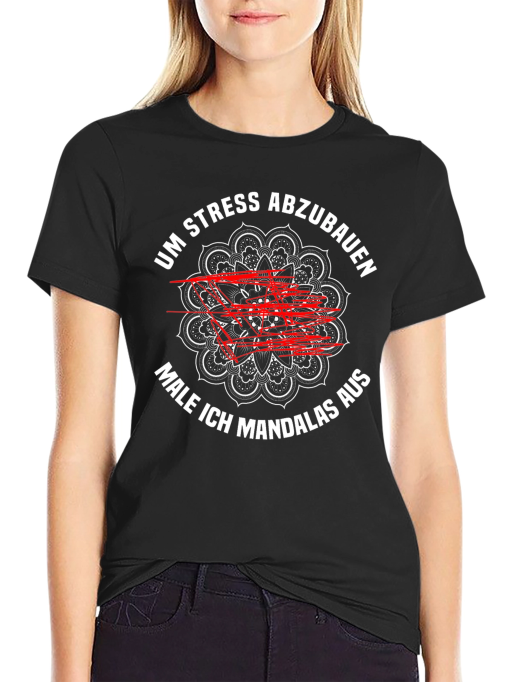 Stress Relief Mandala T-Shirt
