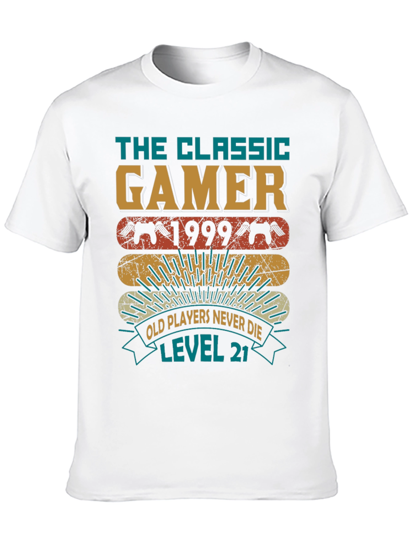The Classic Gamer T-Shirt - Level 21