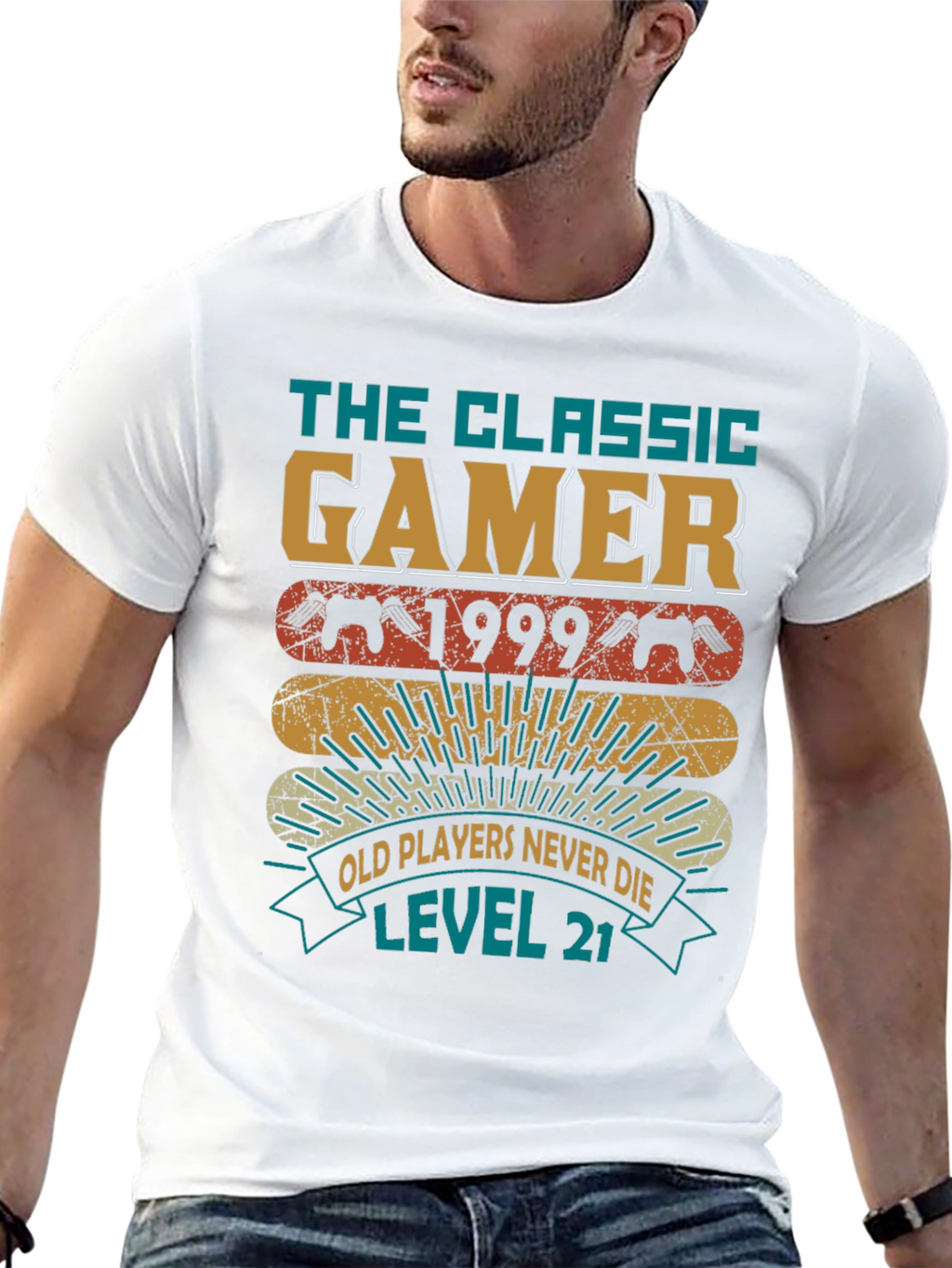The Classic Gamer T-Shirt - Level 21