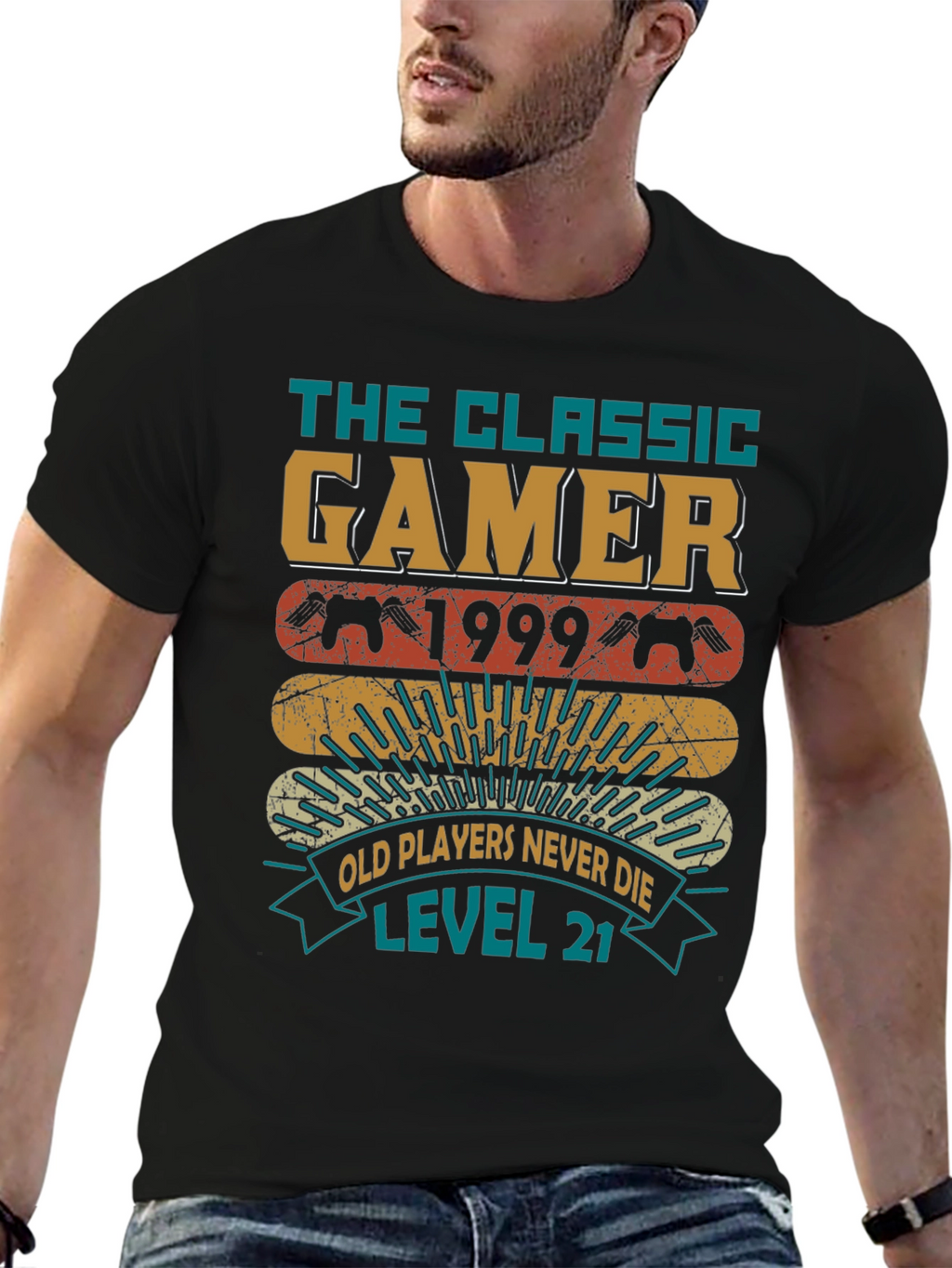 The Classic Gamer T-Shirt - Level 21