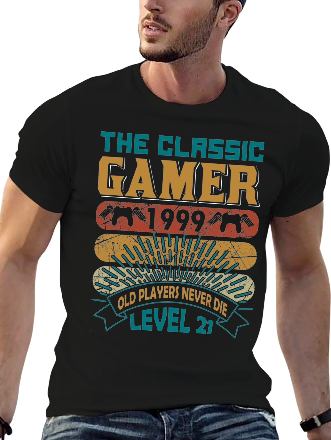 The Classic Gamer T-Shirt - Level 21