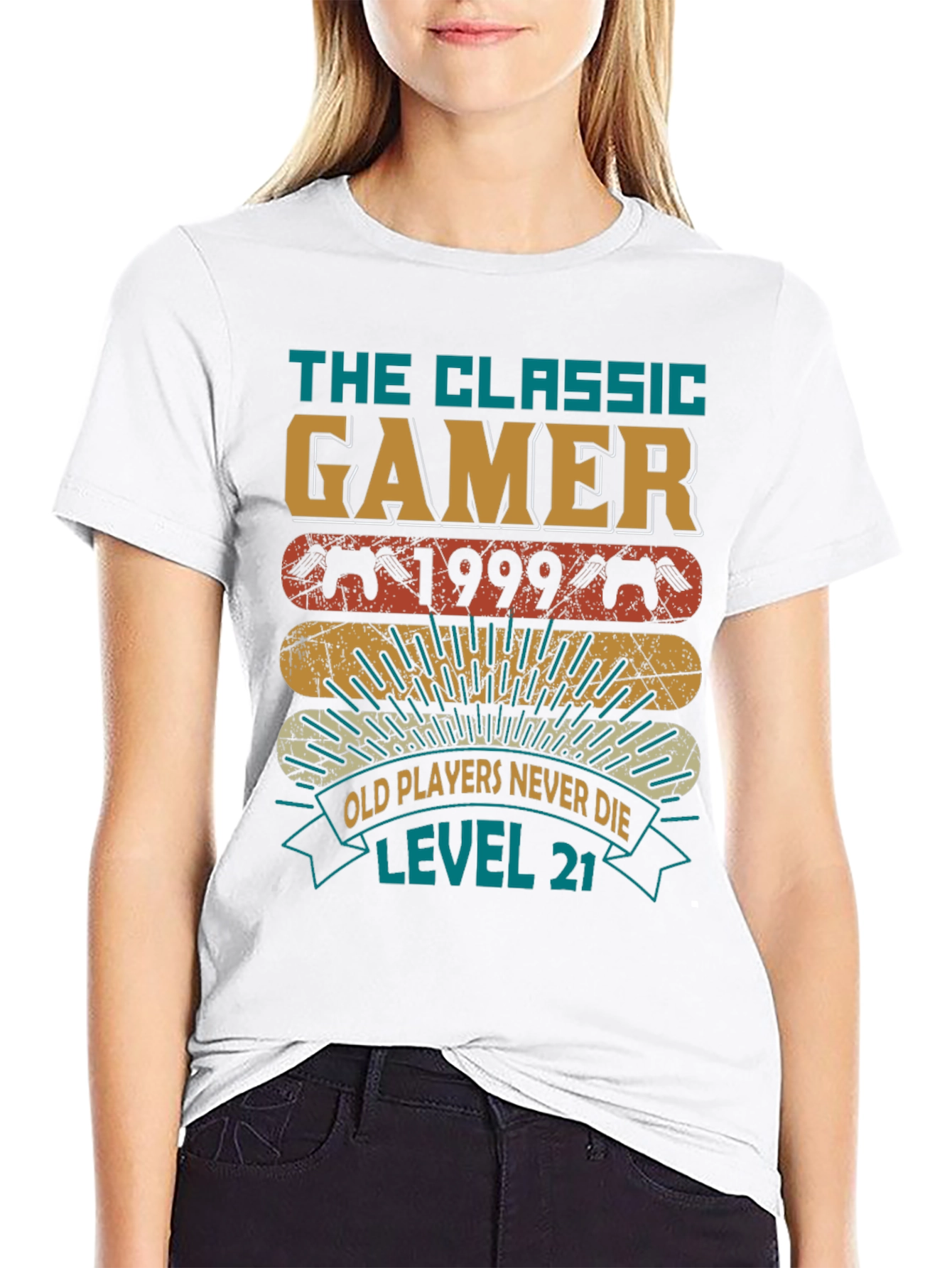 The Classic Gamer T-Shirt - Level 21