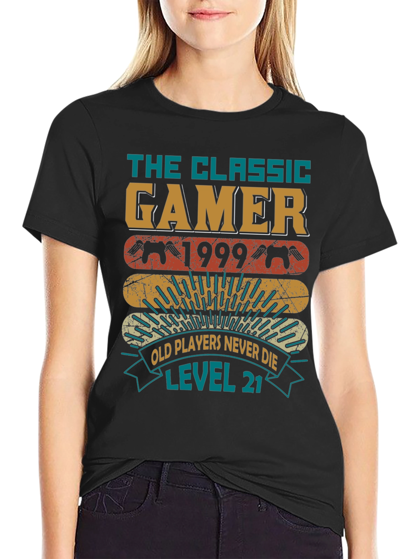 The Classic Gamer T-Shirt - Level 21