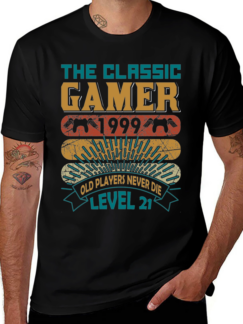 The Classic Gamer T-Shirt - Level 21
