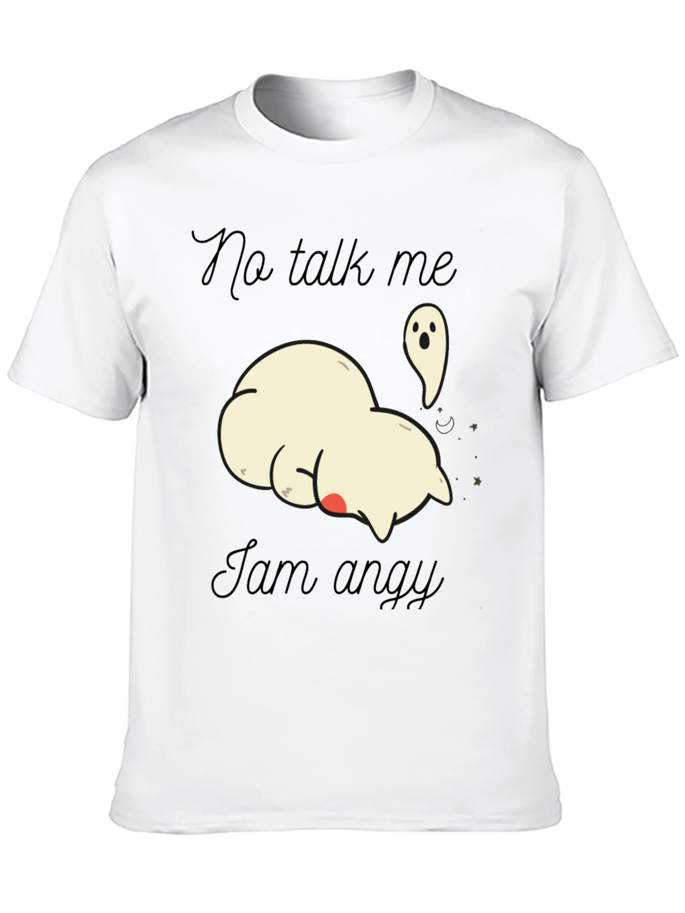 No Talk Me Angy Tee