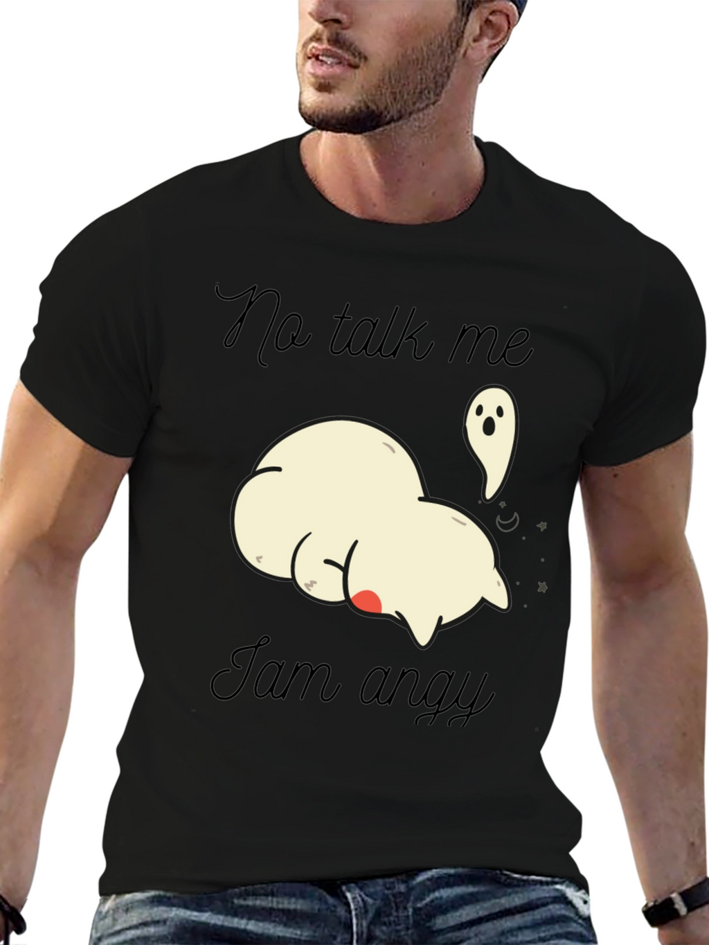 No Talk Me Angy Tee