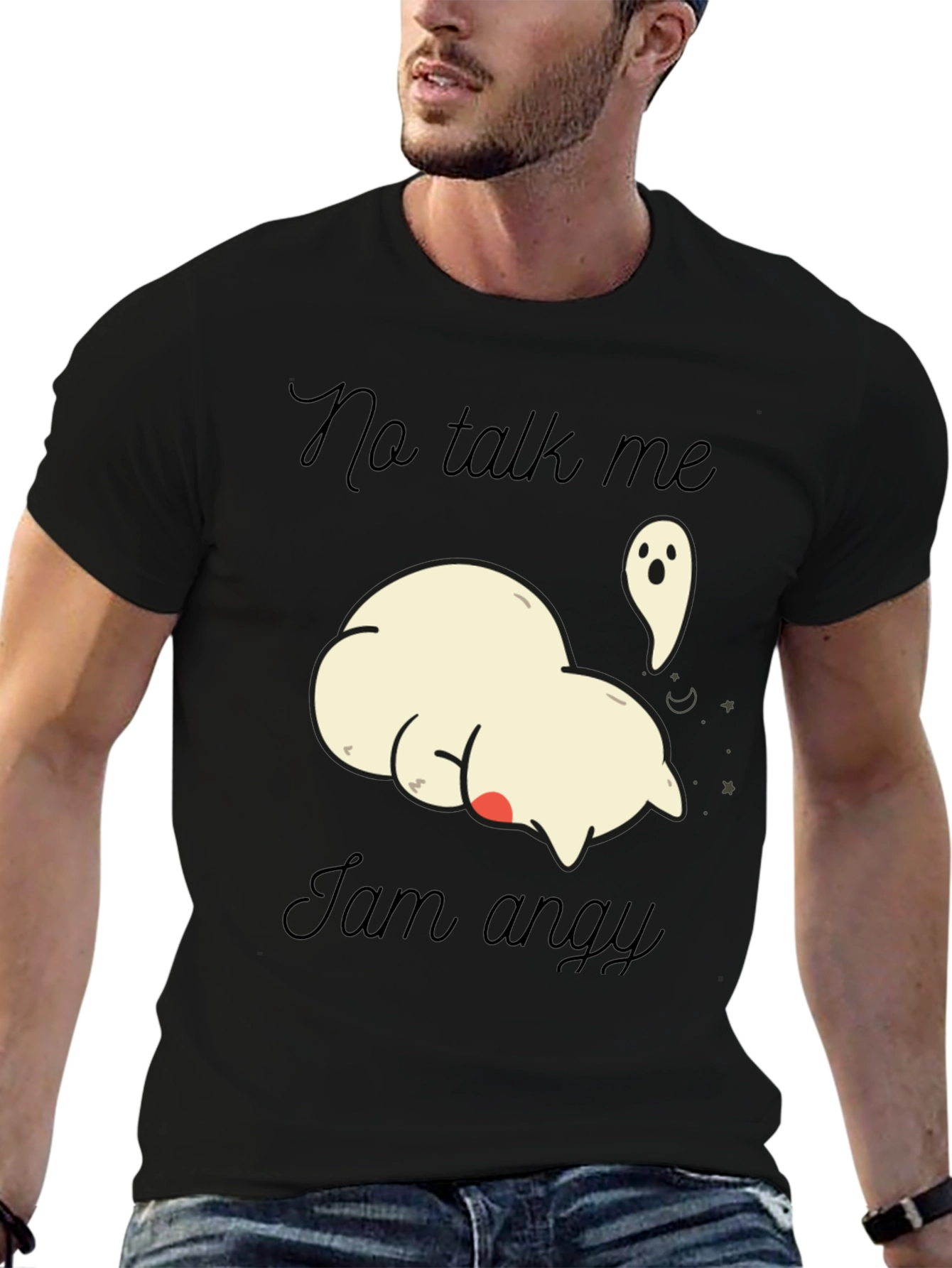 No Talk Me Angy Tee