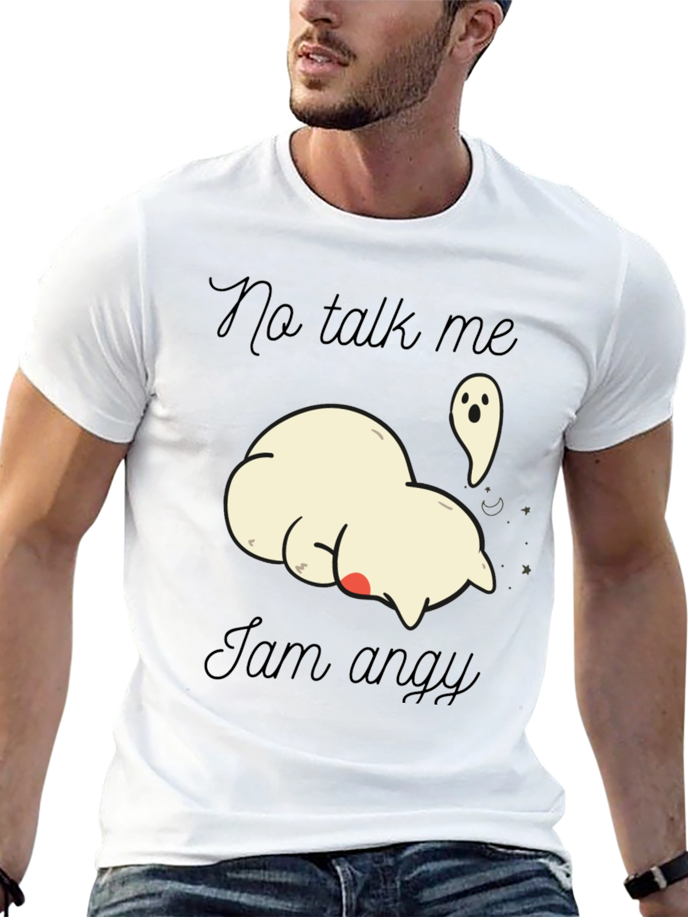 No Talk Me Angy Tee