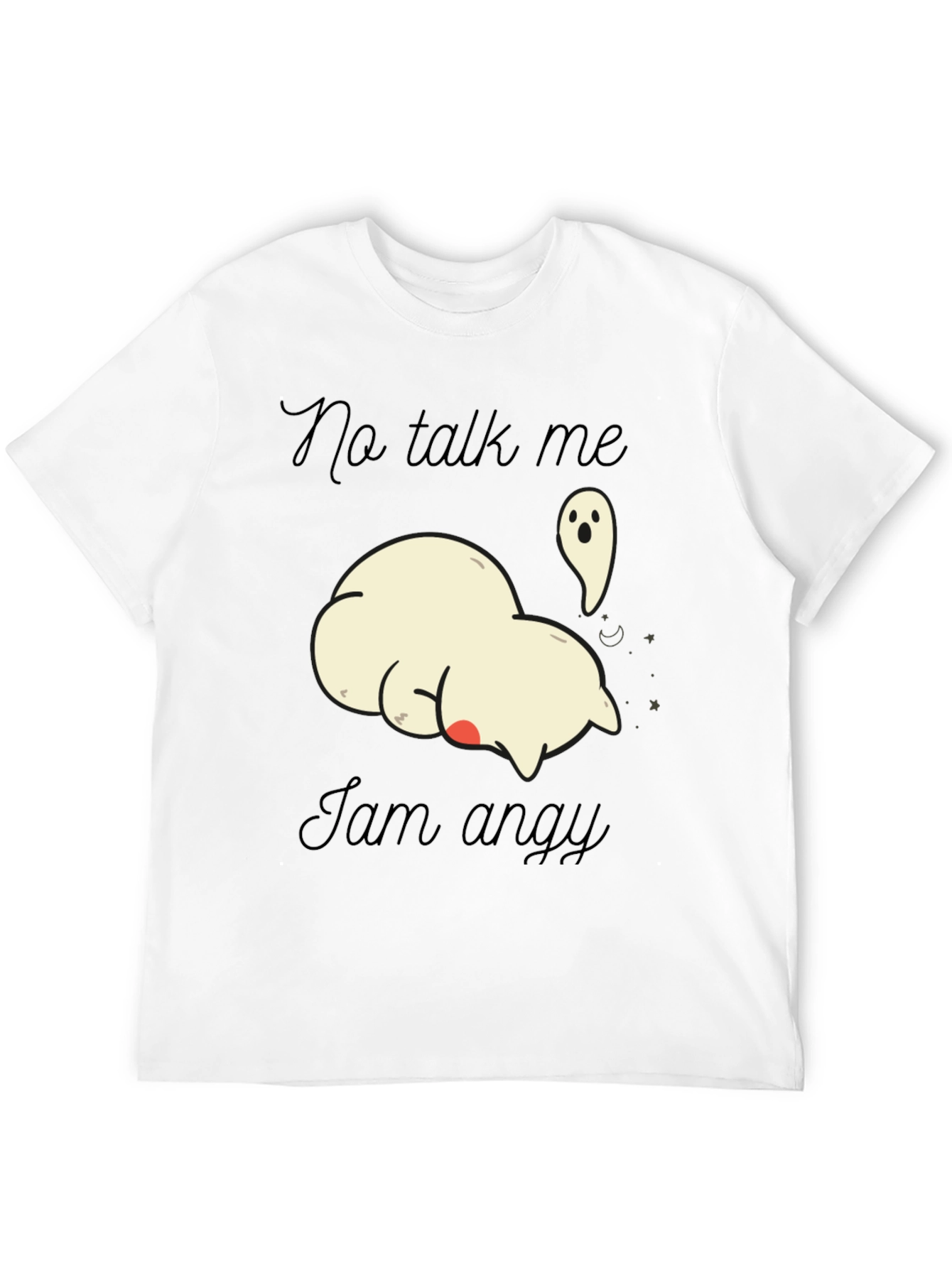 No Talk Me Angy Tee