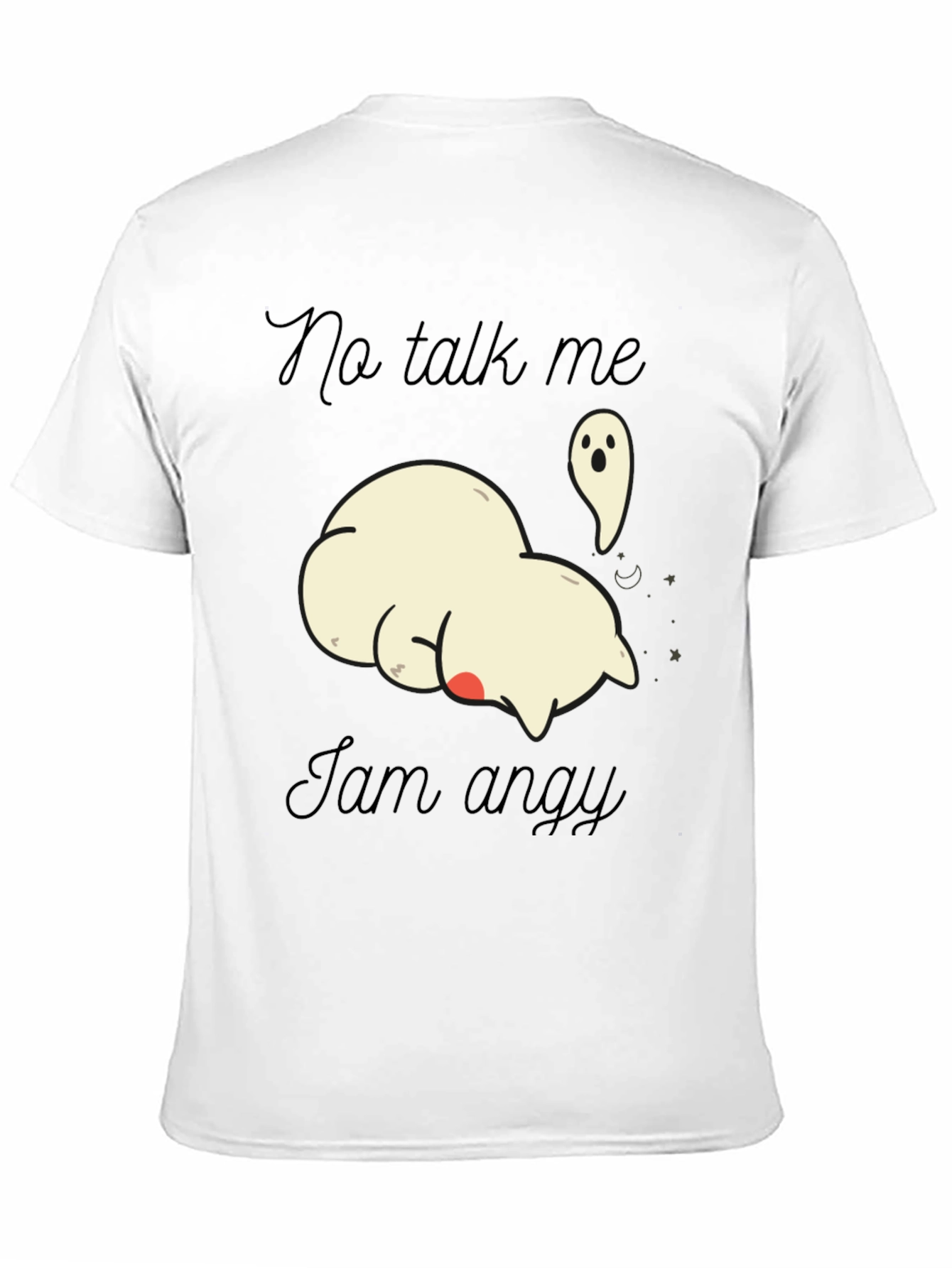No Talk Me Angy Tee