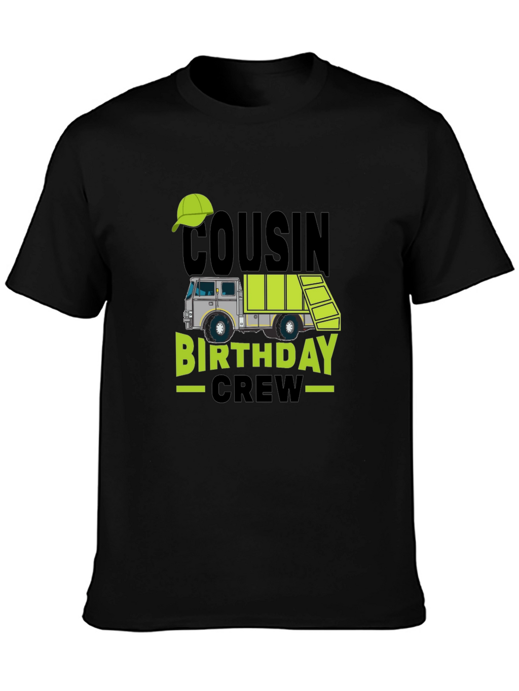 Cousin Birthday Crew Truck T-Shirt