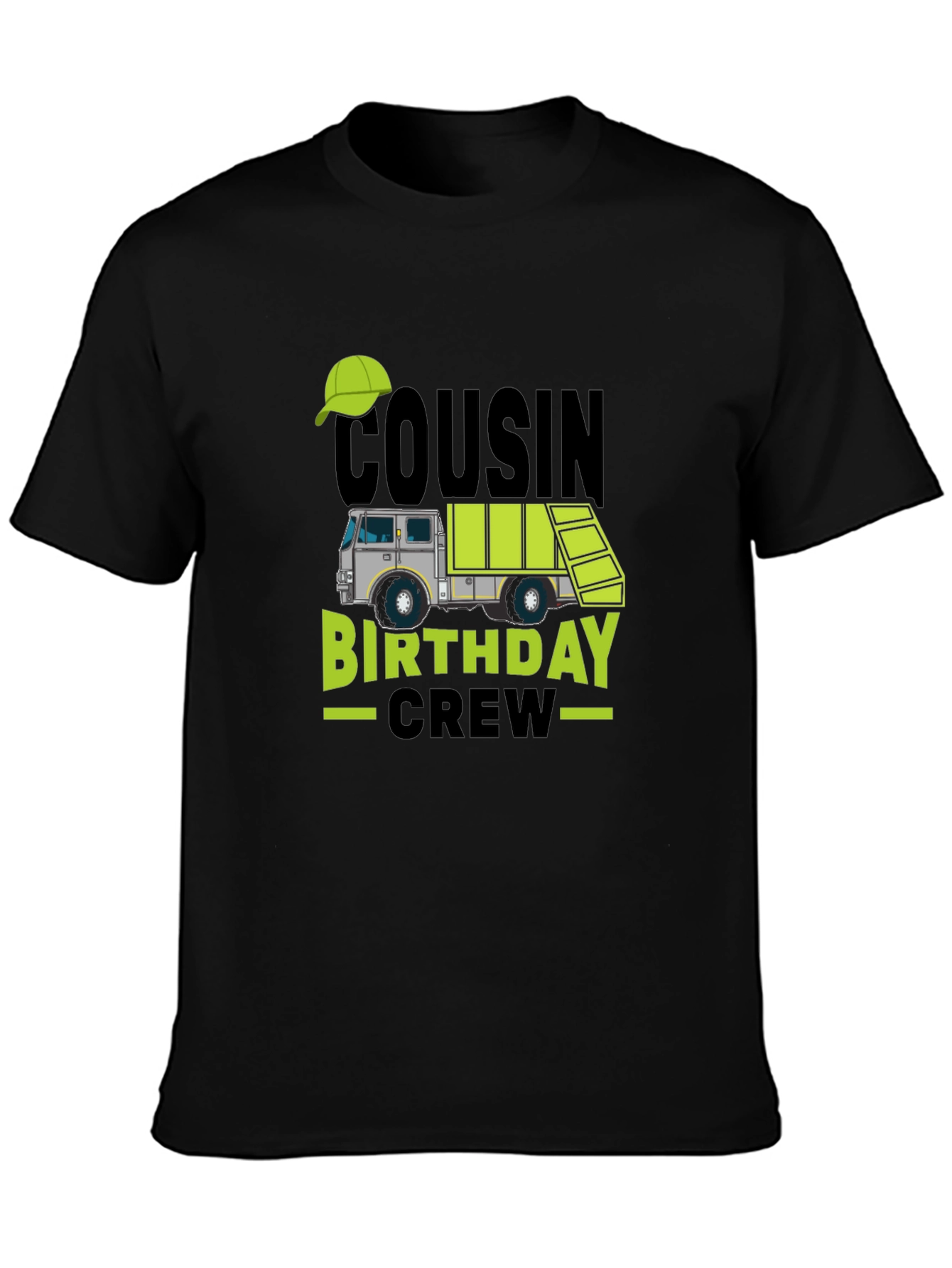 Cousin Birthday Crew Truck T-Shirt