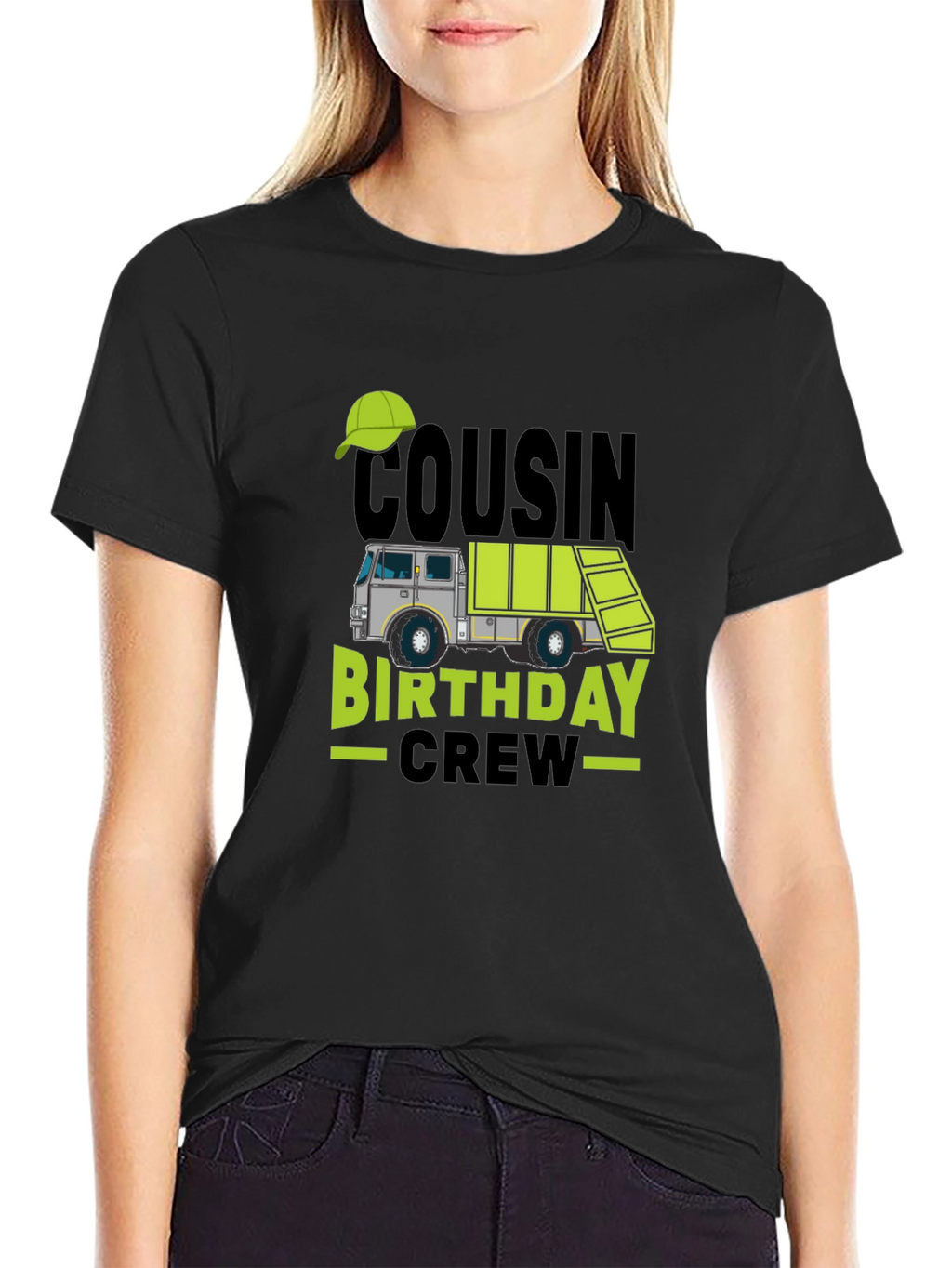 Cousin Birthday Crew Truck T-Shirt