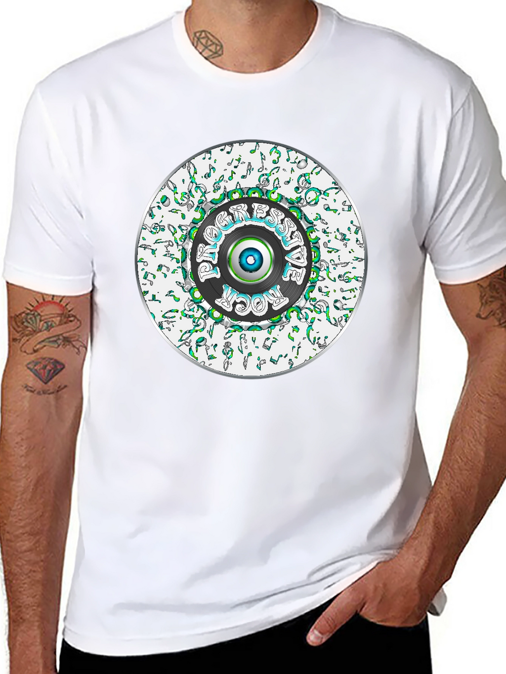 Progressive Rock Music Eye T-Shirt