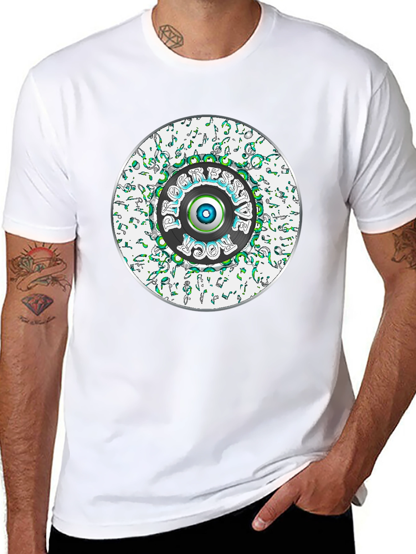 Progressive Rock Music Eye T-Shirt