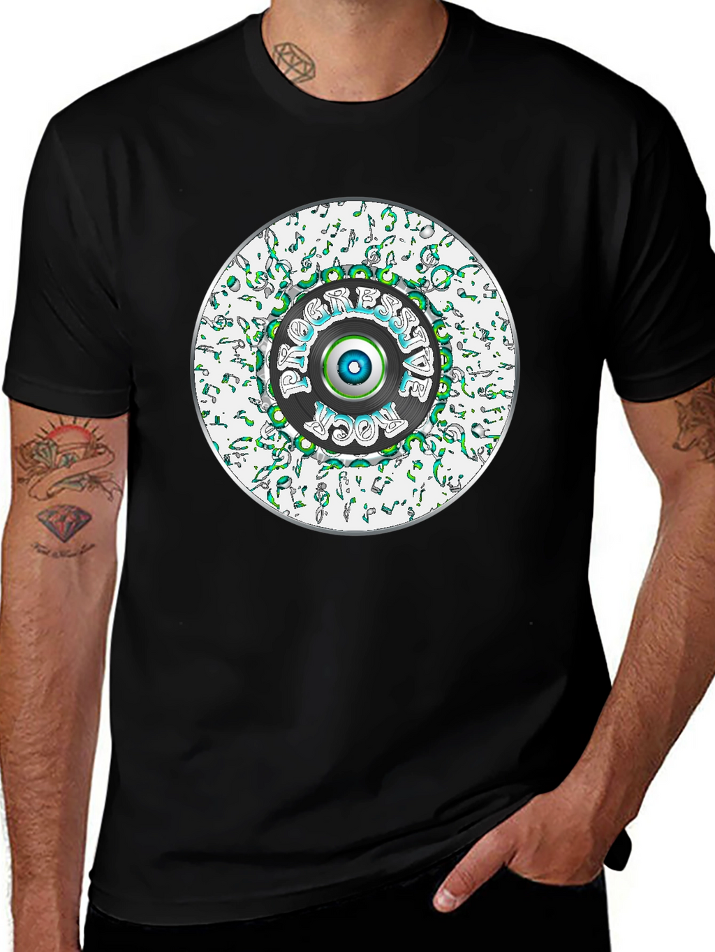 Progressive Rock Music Eye T-Shirt