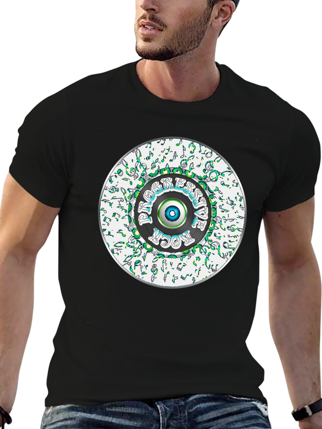 Progressive Rock Music Eye T-Shirt