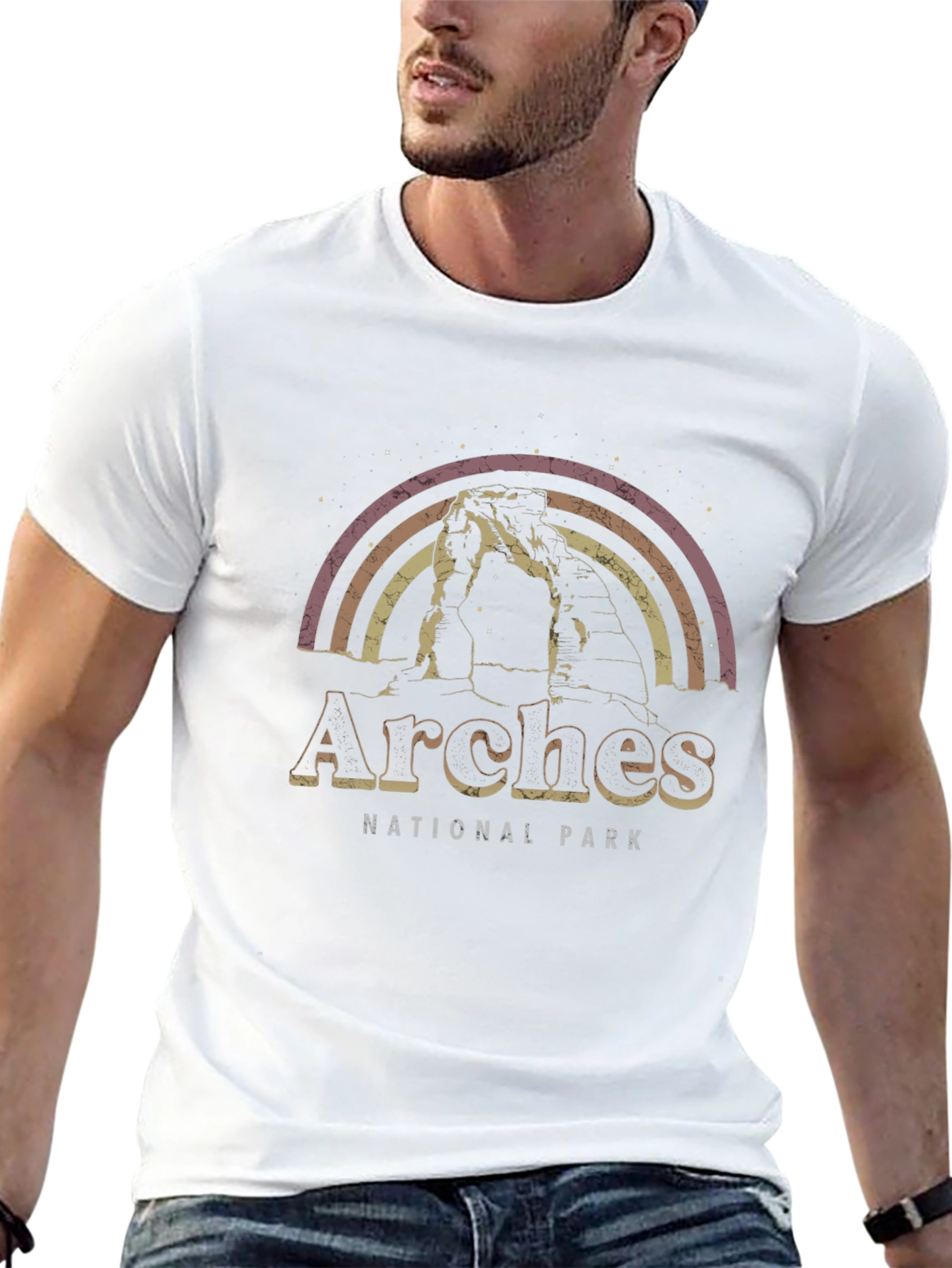 Arches National Park Retro Graphic Tee