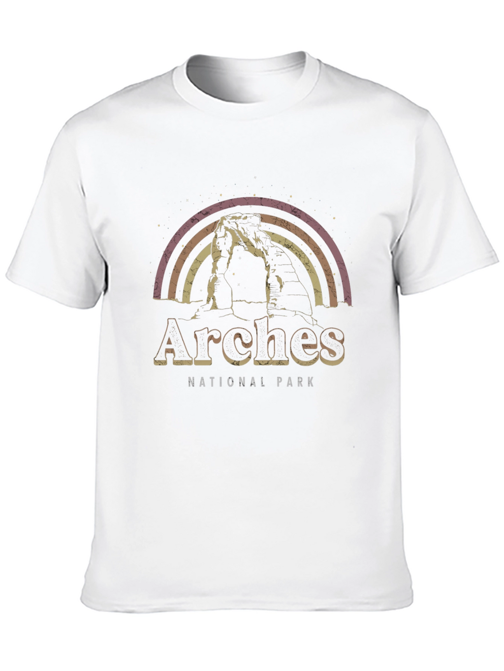 Arches National Park Retro Graphic Tee