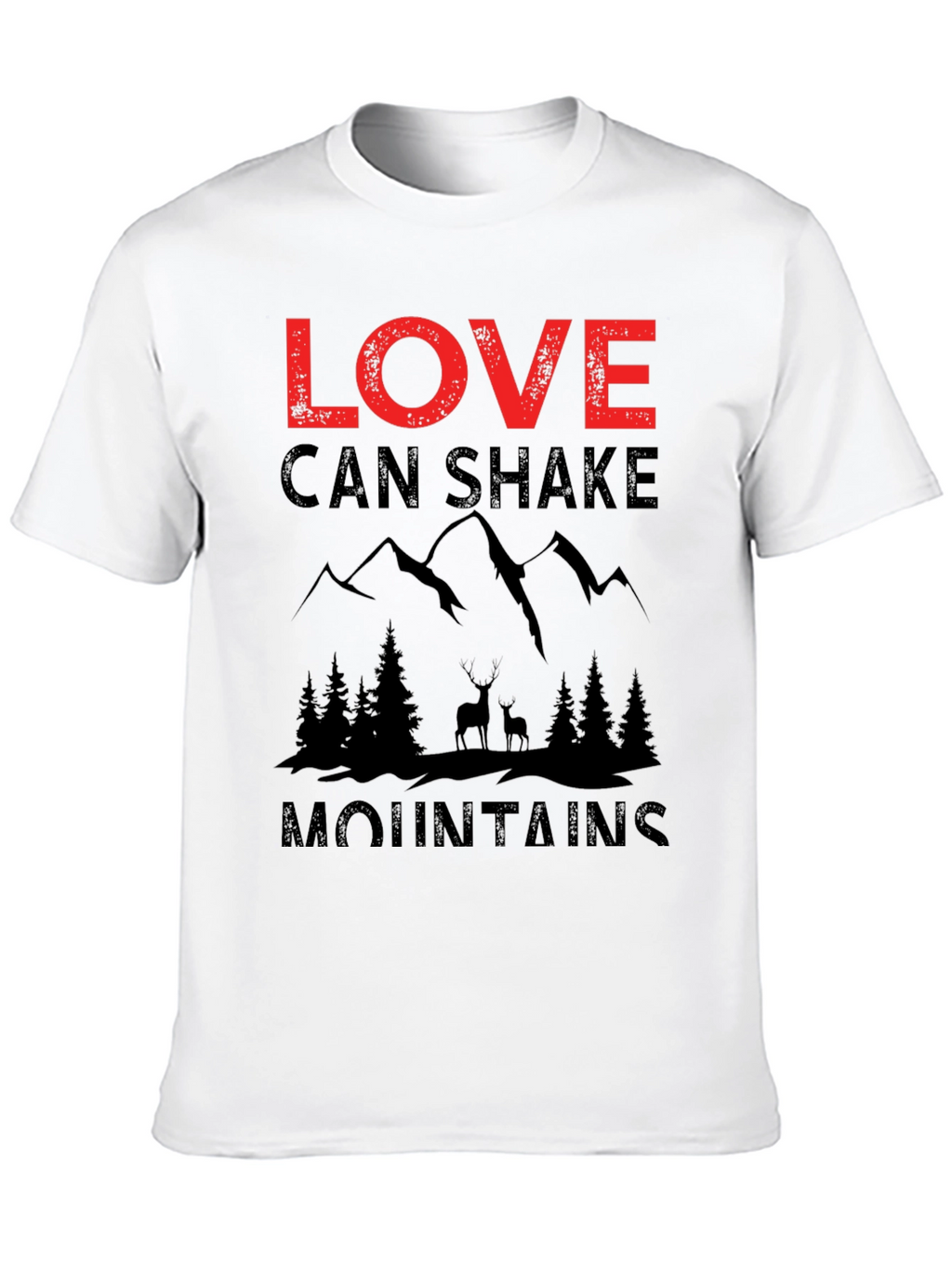 Love Can Shake Mountains Graphic Tee