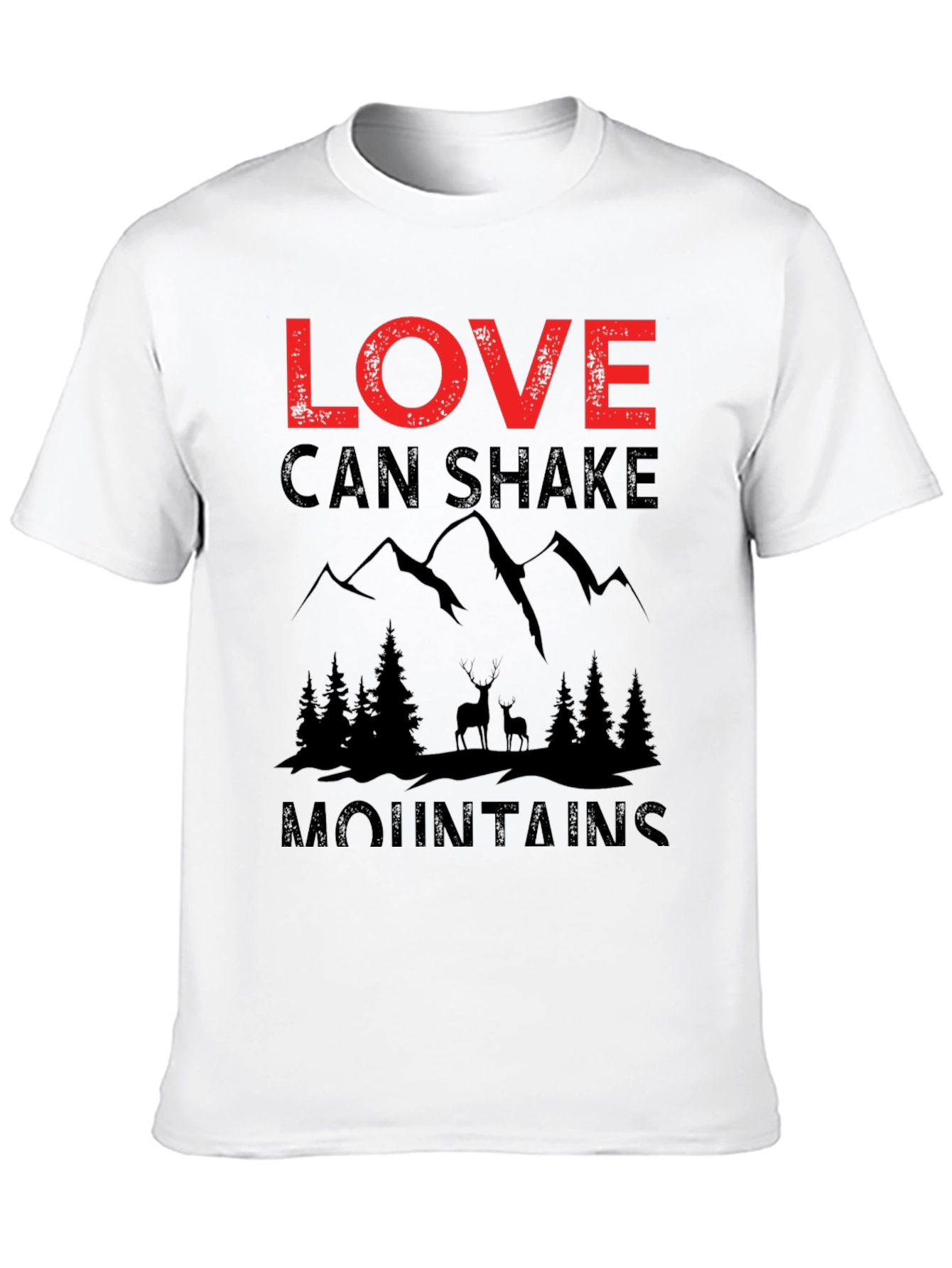 Love Can Shake Mountains Graphic Tee