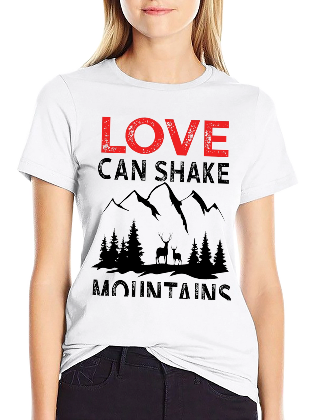 Love Can Shake Mountains Graphic Tee