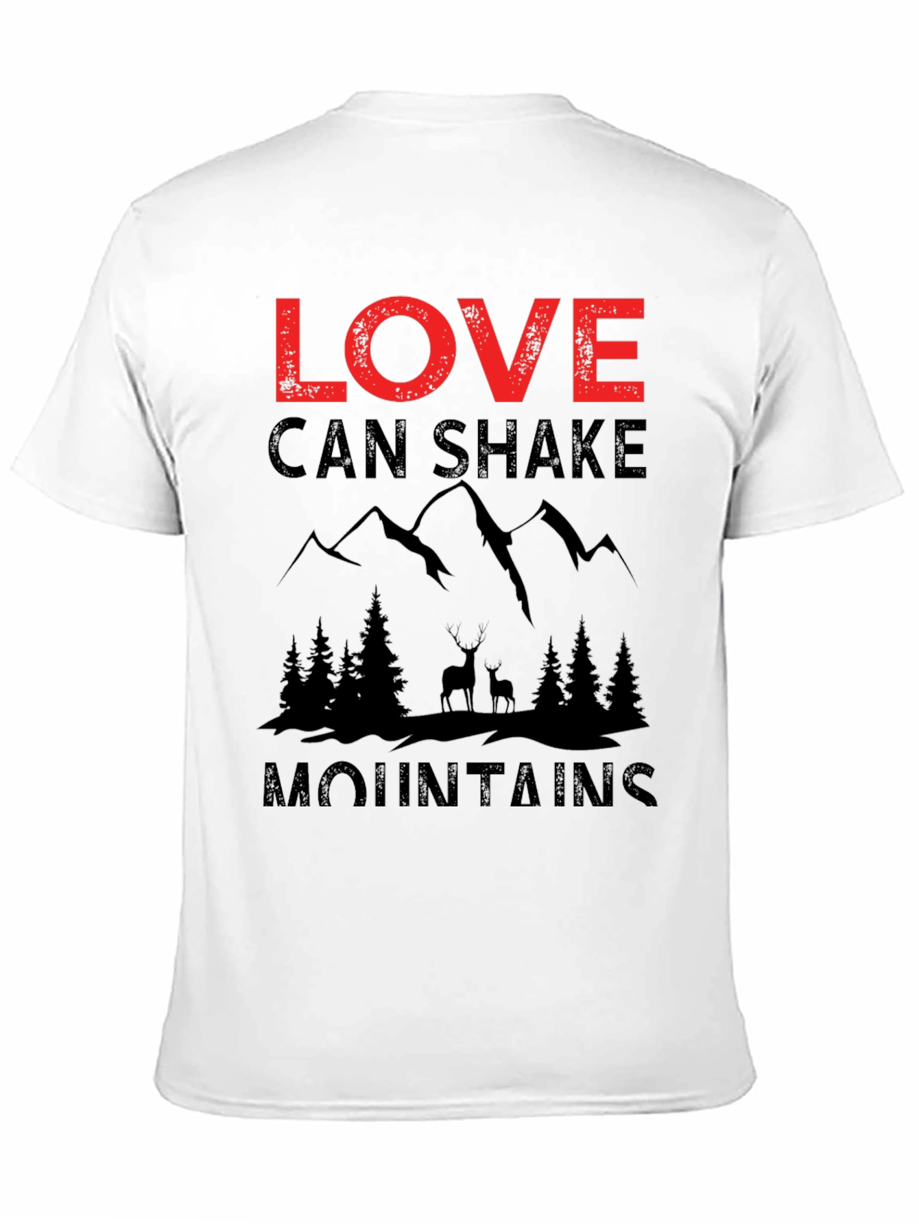 Love Can Shake Mountains Graphic Tee