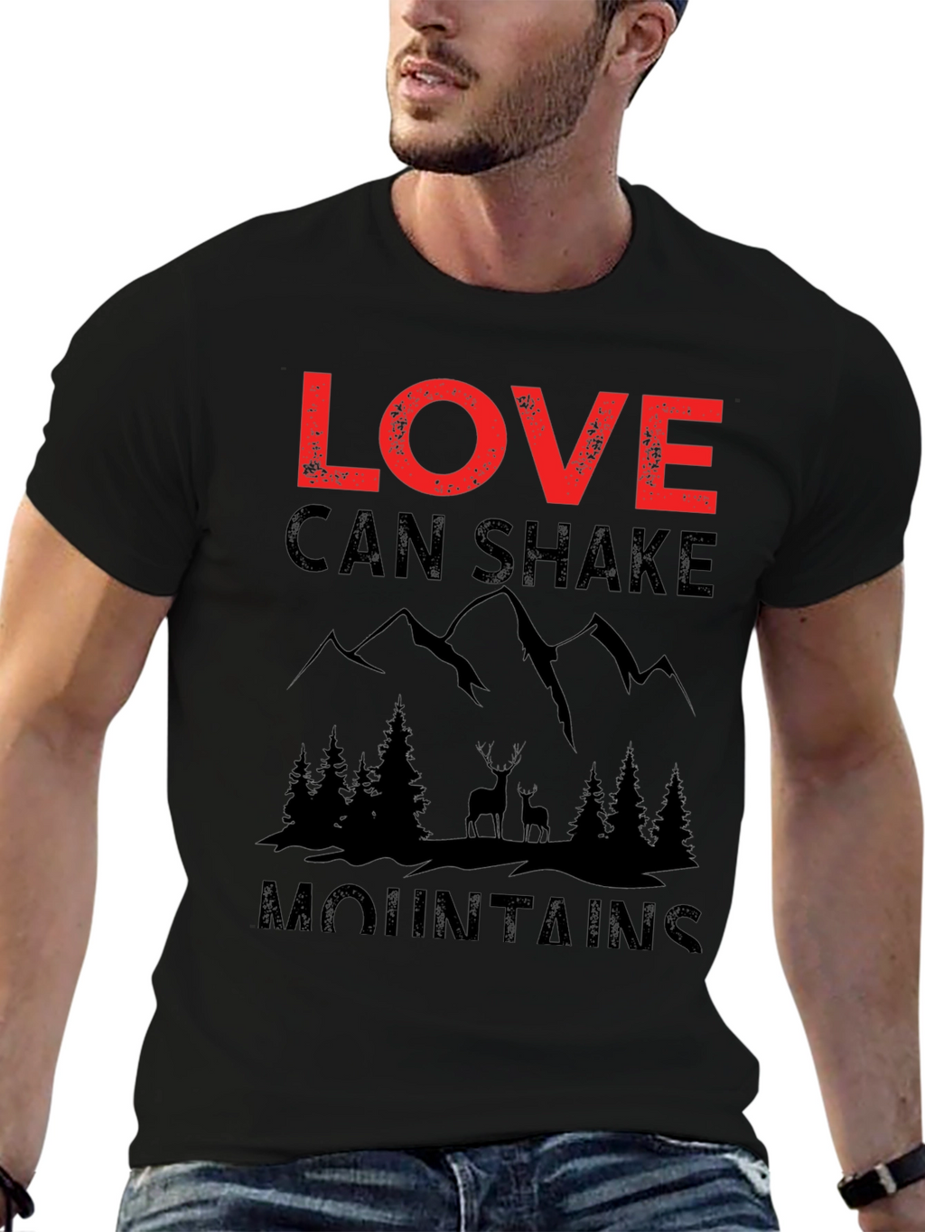 Love Can Shake Mountains Graphic Tee