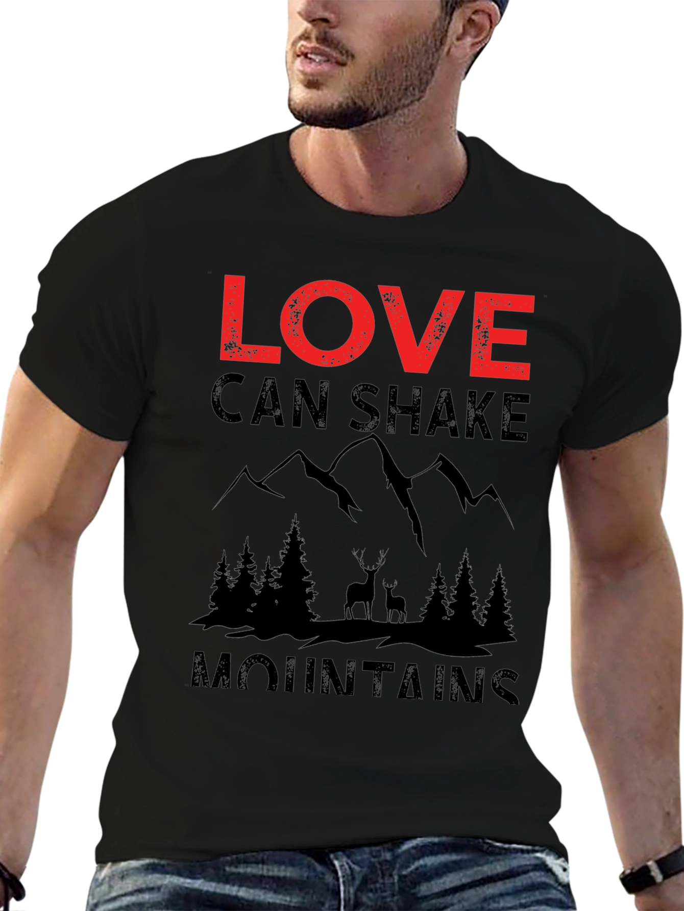 Love Can Shake Mountains Graphic Tee