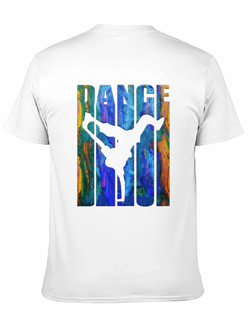Dance Magic Graphic Tee - Black Cotton T-Shirt