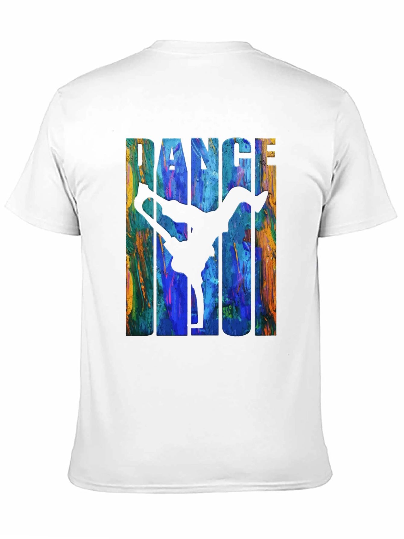 Dance Magic Graphic Tee - Black Cotton T-Shirt