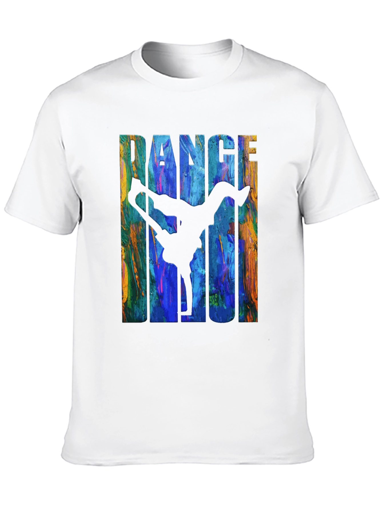 Dance Magic Graphic Tee - Black Cotton T-Shirt