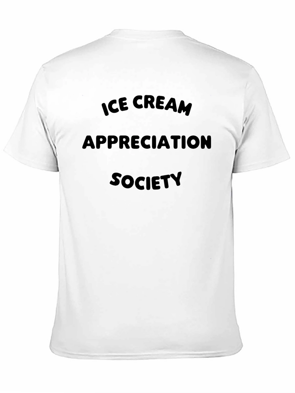 Ice Cream Appreciation Society Black T-Shirt
