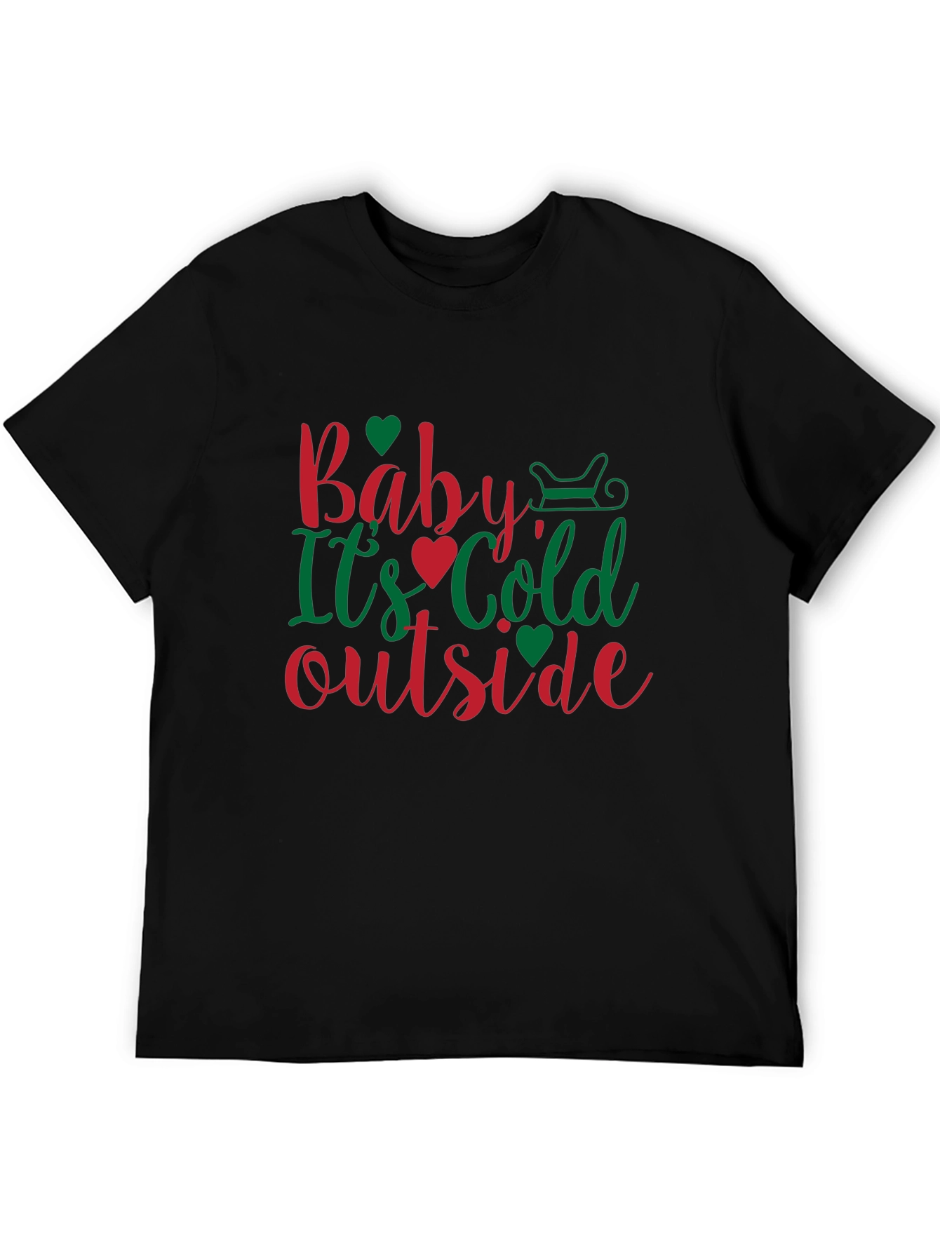 Baby Its Cold Outside Christmas Holiday Graphic Tee