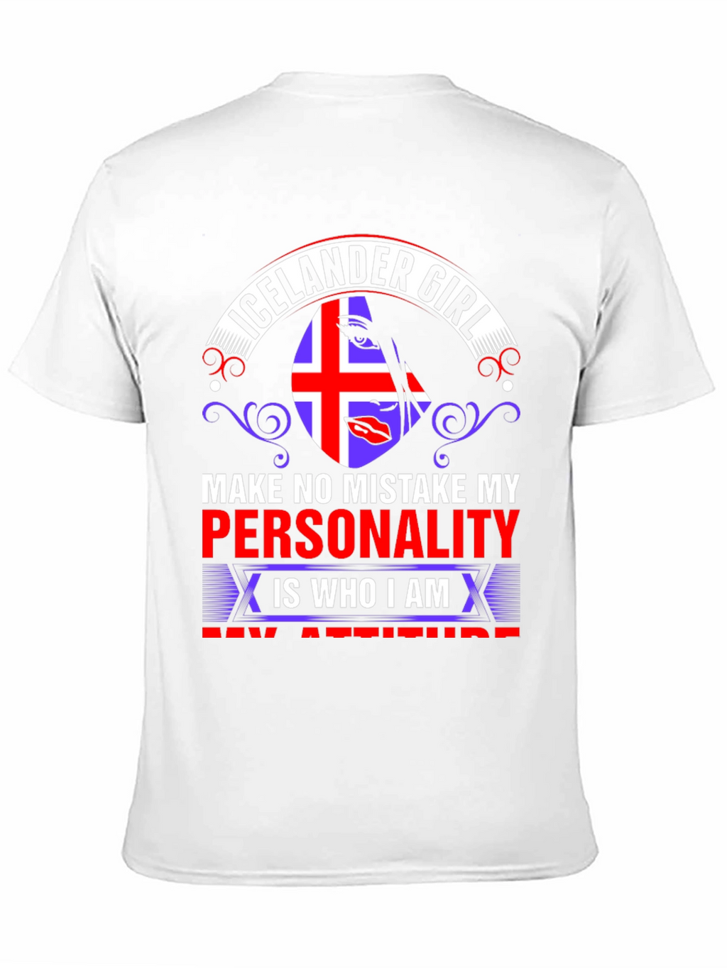 Icelander Girl Personality T-Shirt