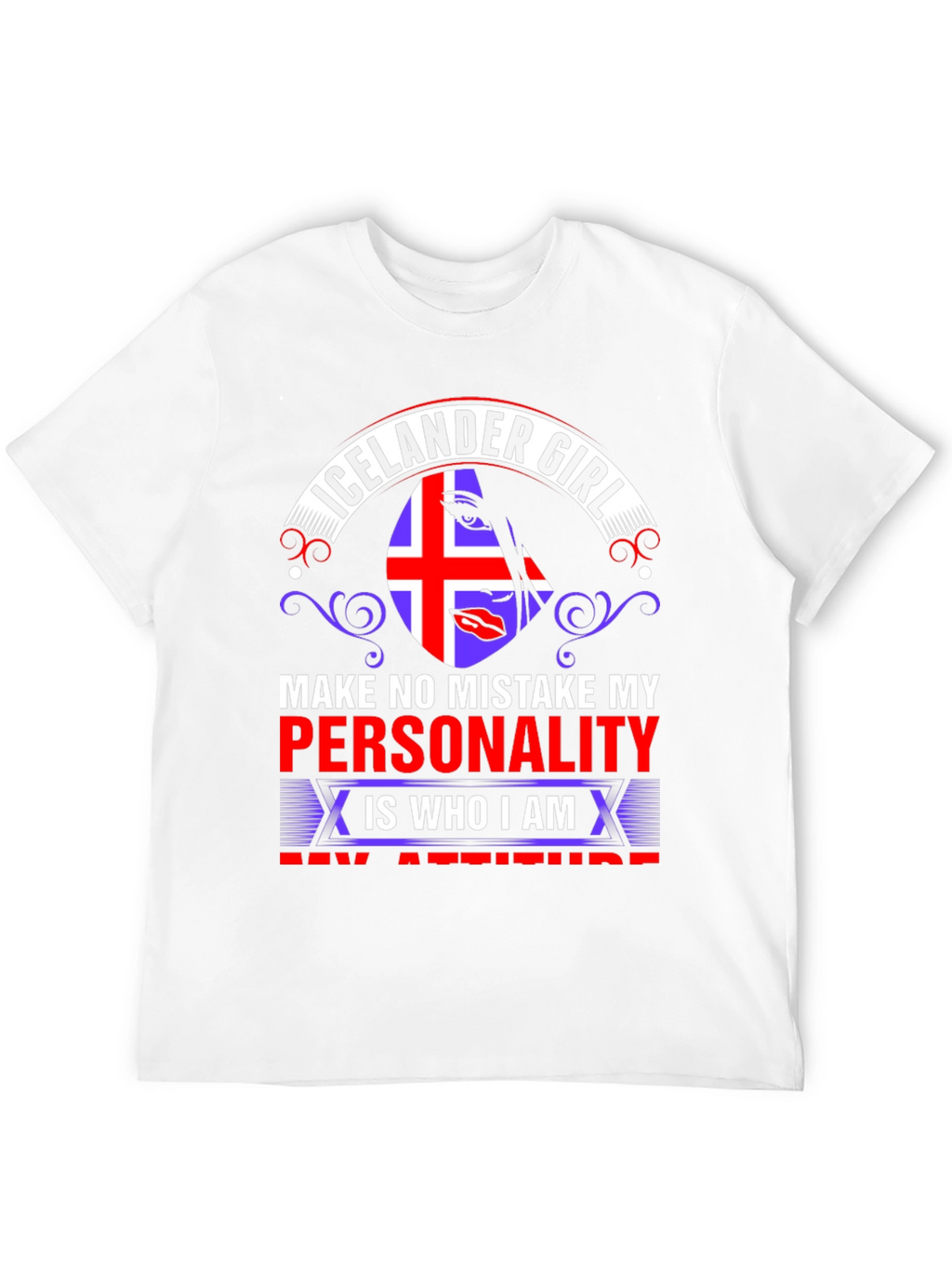 Icelander Girl Personality T-Shirt