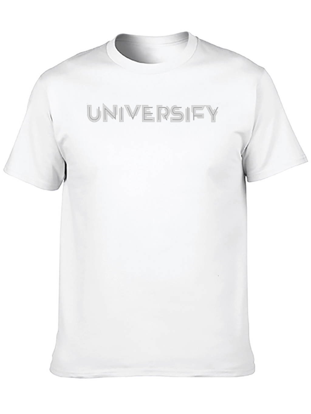 Universify Black Graphic Tee - Stylish and Comfortable