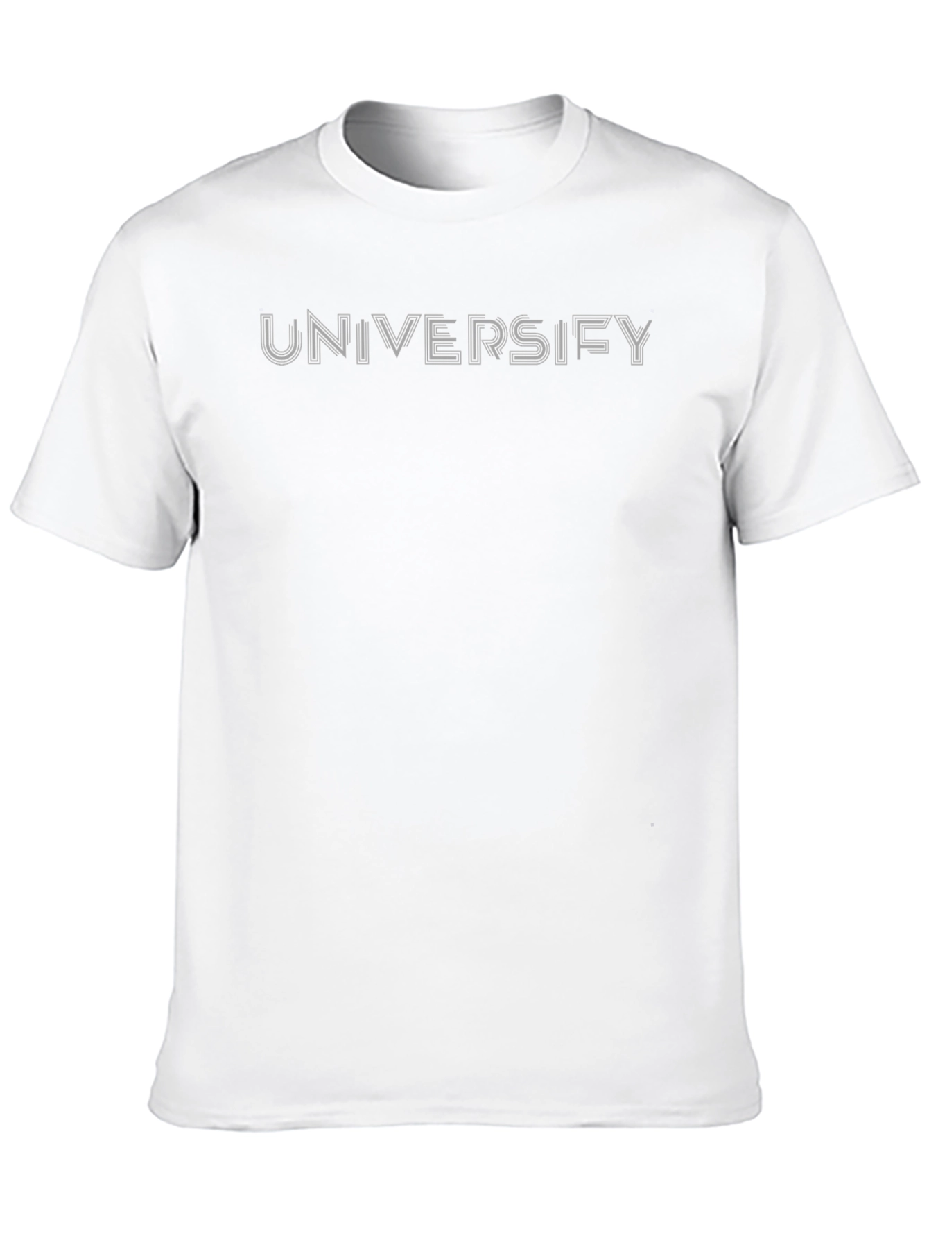 Universify Black Graphic Tee - Stylish and Comfortable