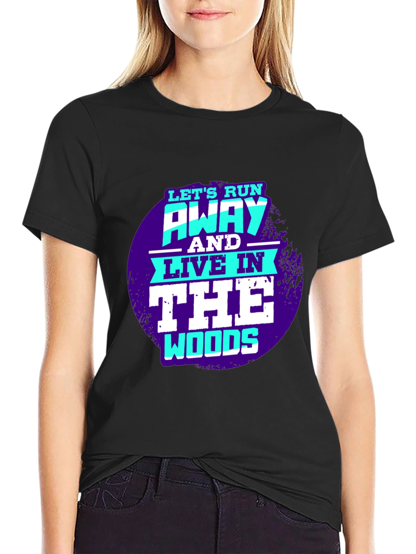 Run Away to the Woods Graphic Tee - Unisex