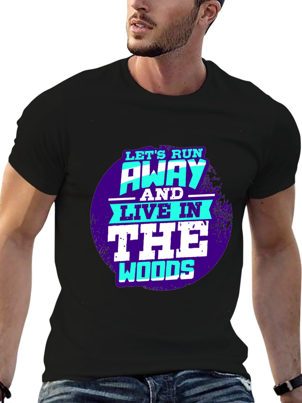 Run Away to the Woods Graphic Tee - Unisex