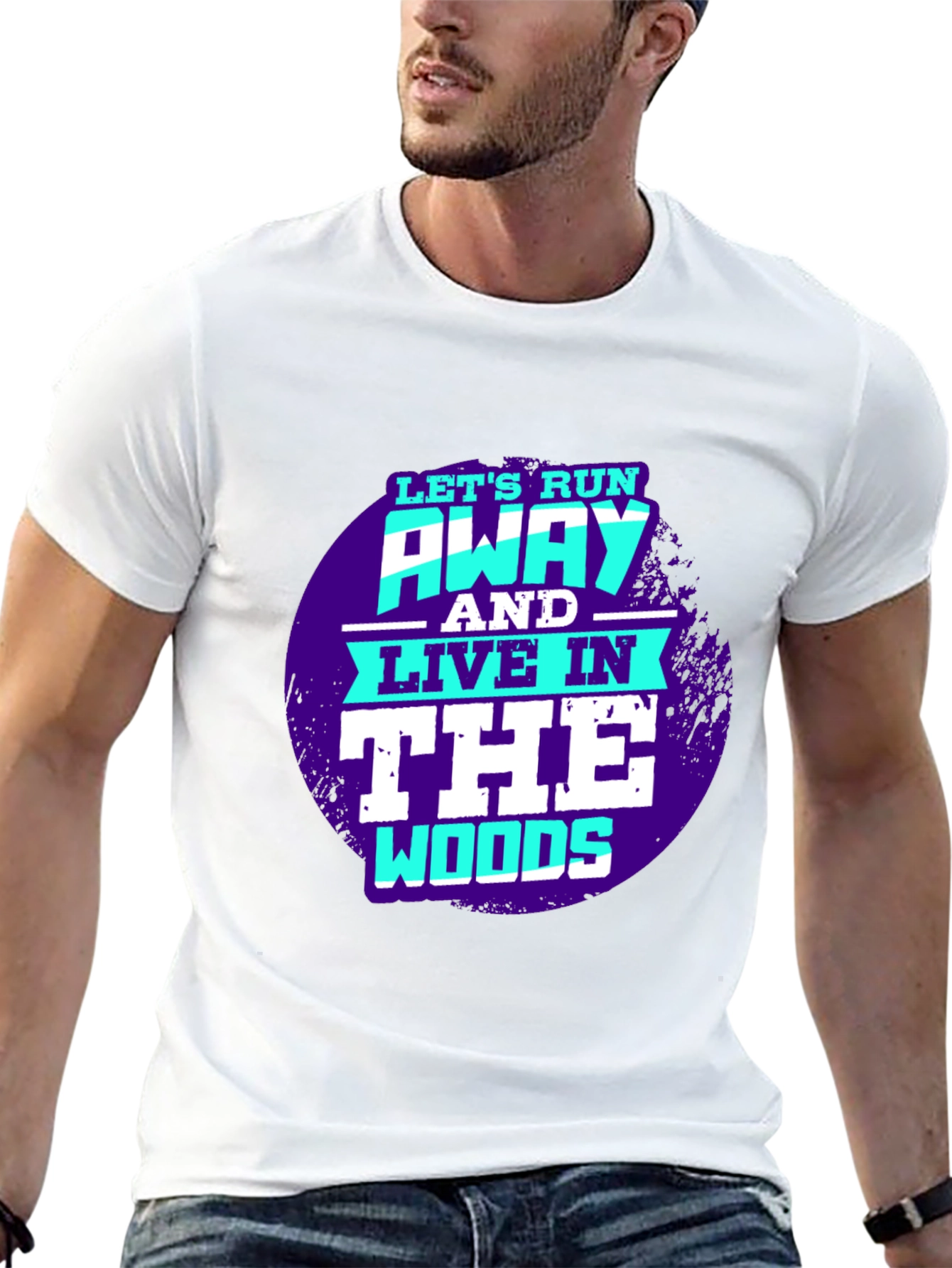 Run Away to the Woods Graphic Tee - Unisex