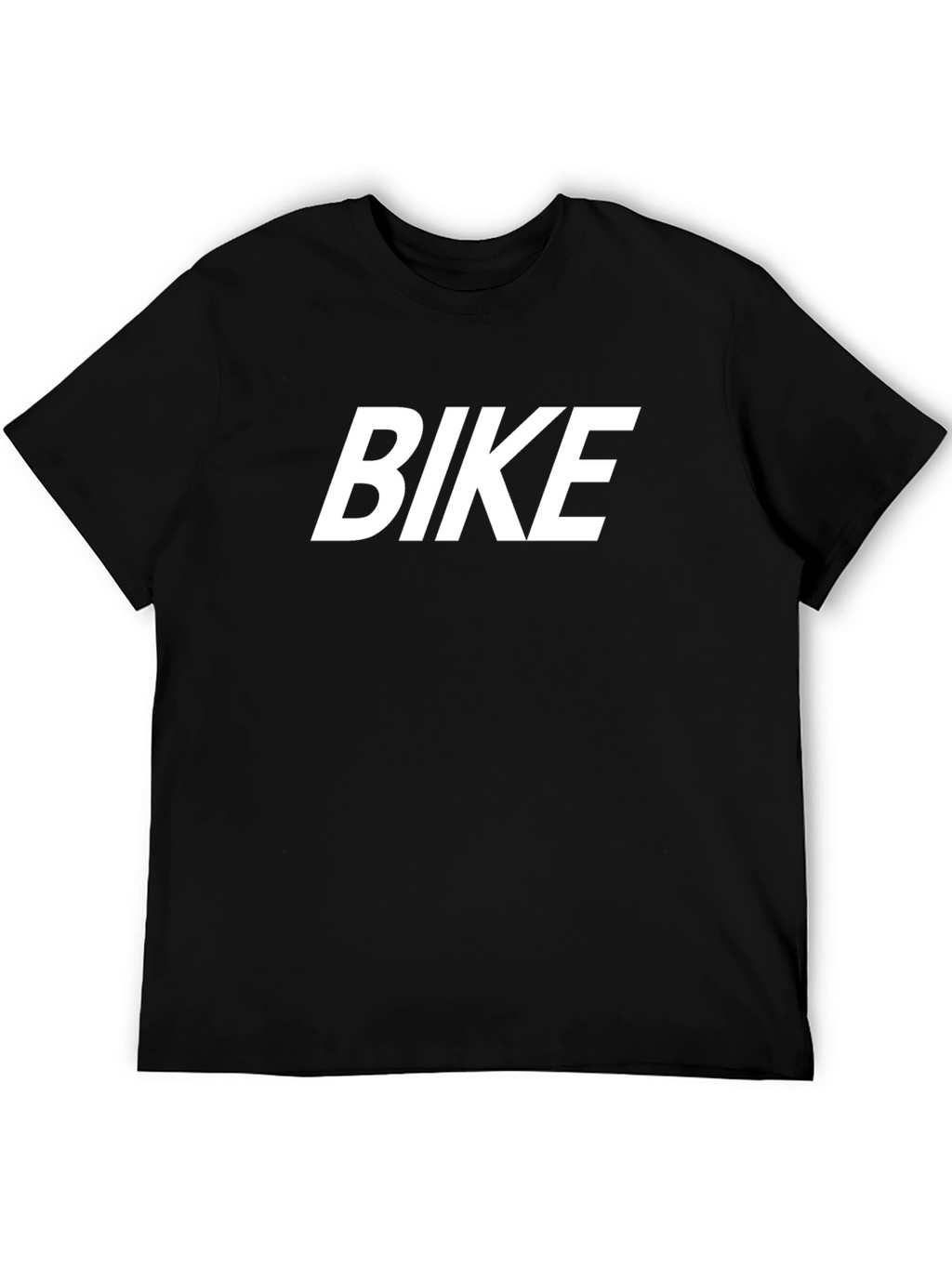 BIKE Graphic Tee - Black Cotton T-Shirt