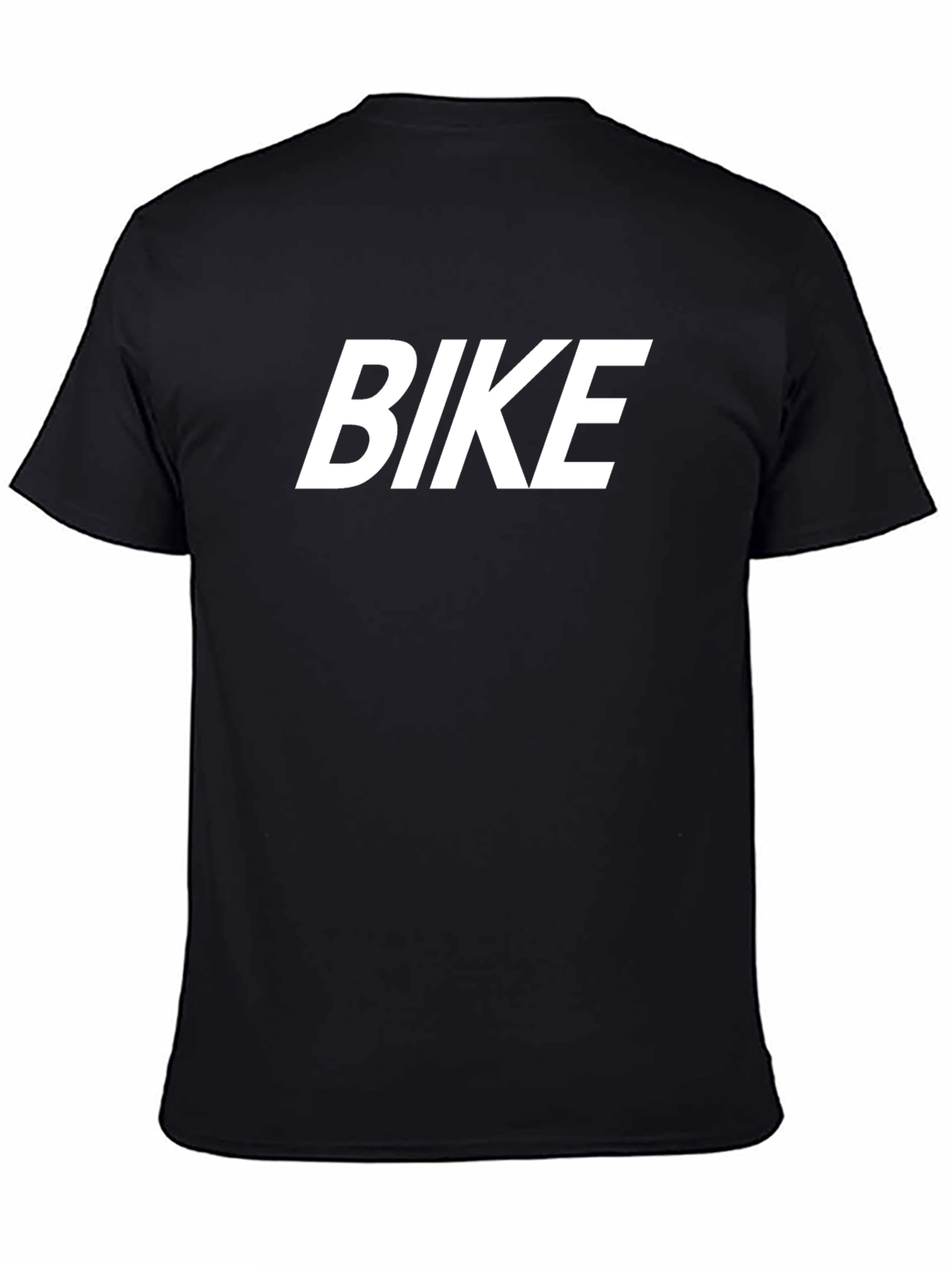 BIKE Graphic Tee - Black Cotton T-Shirt