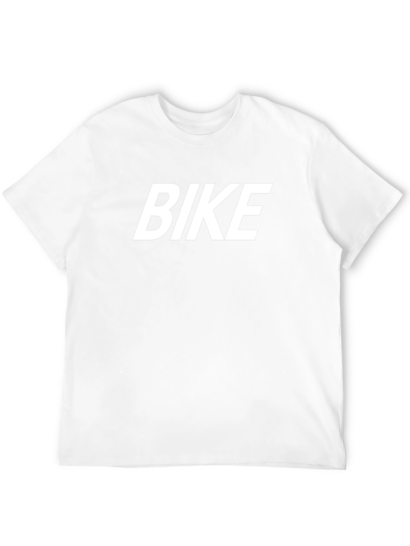 BIKE Graphic Tee - Black Cotton T-Shirt