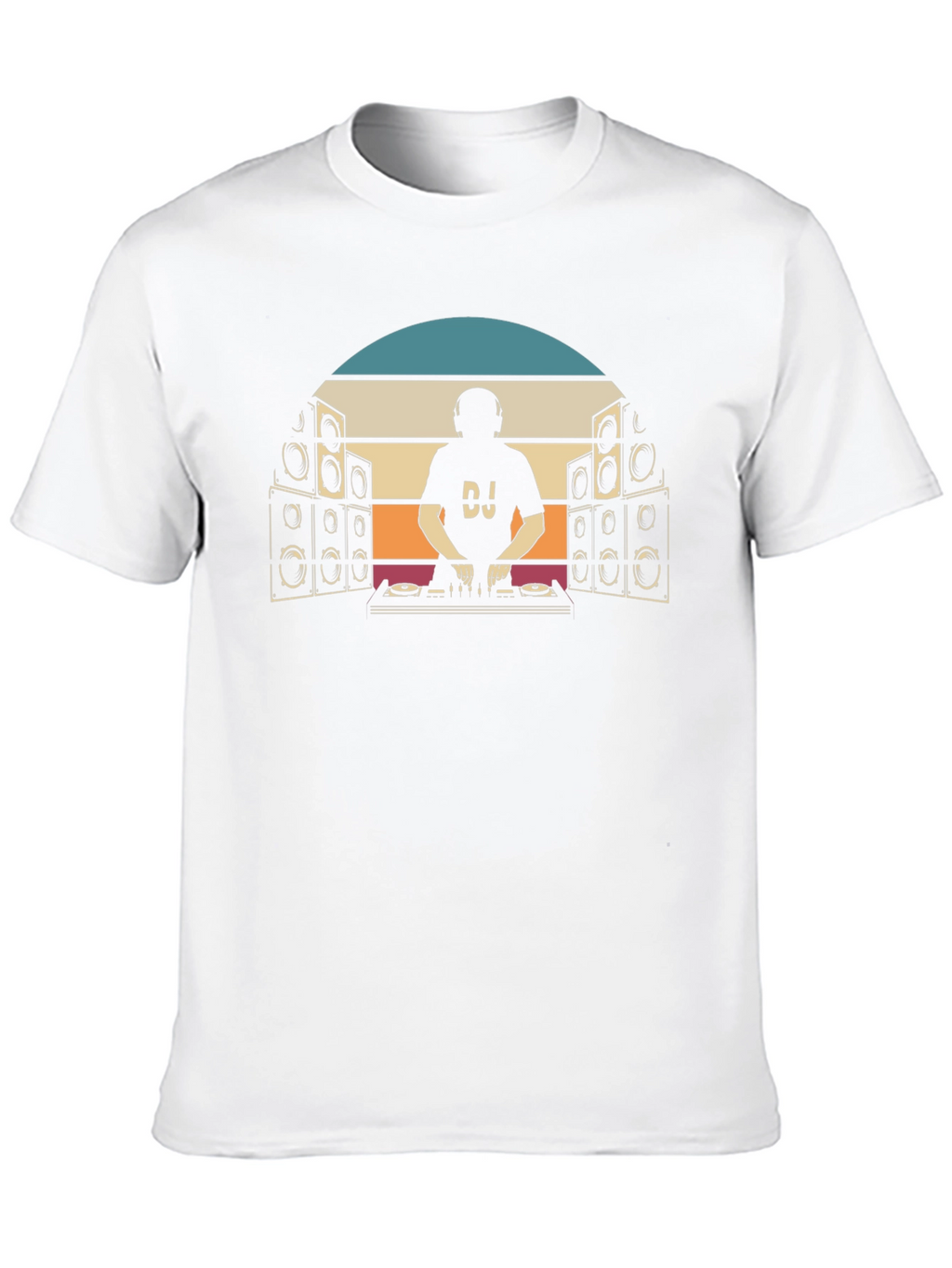 DJ Retro Sunset Graphic Tee