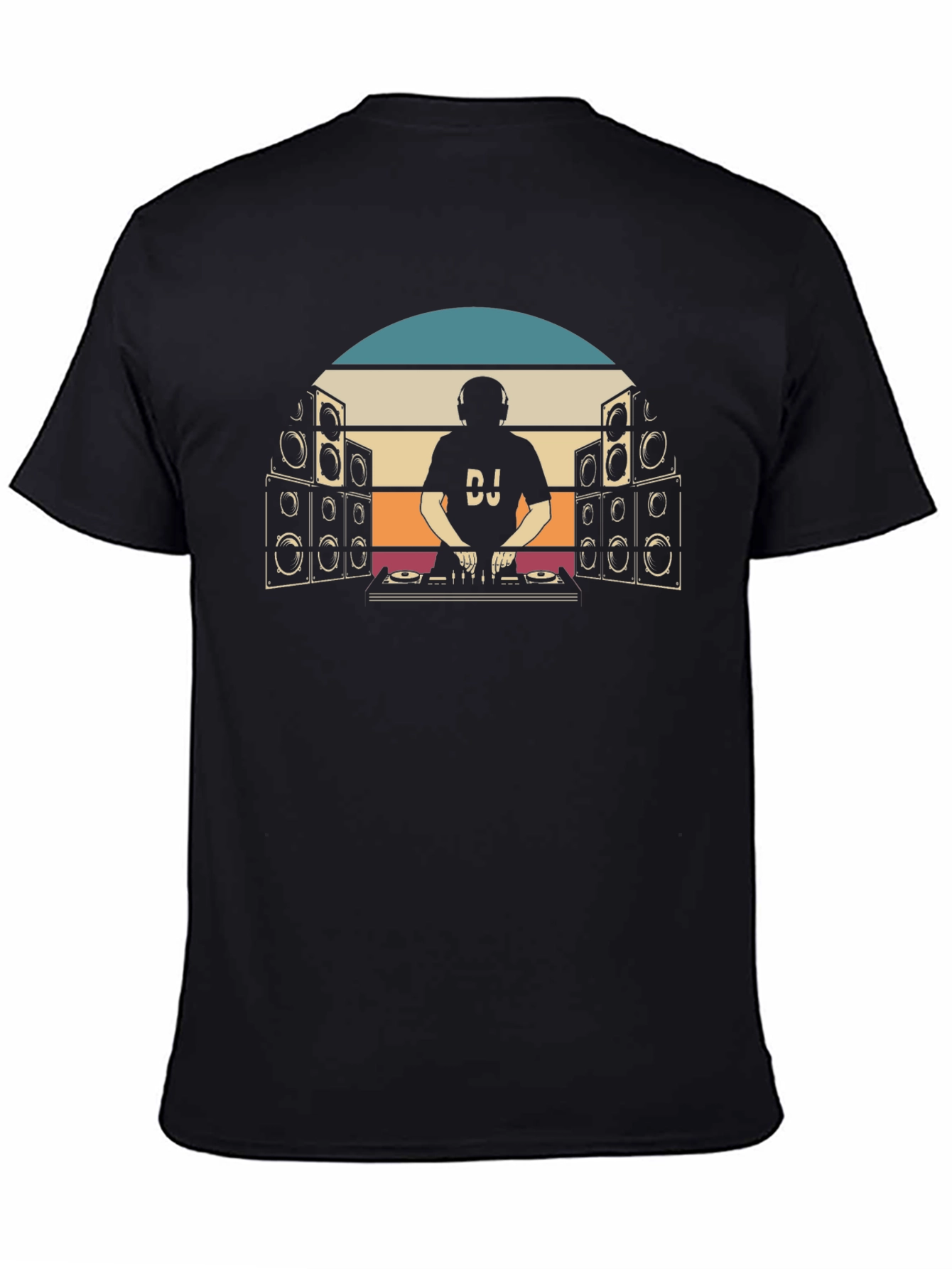 DJ Retro Sunset Graphic Tee