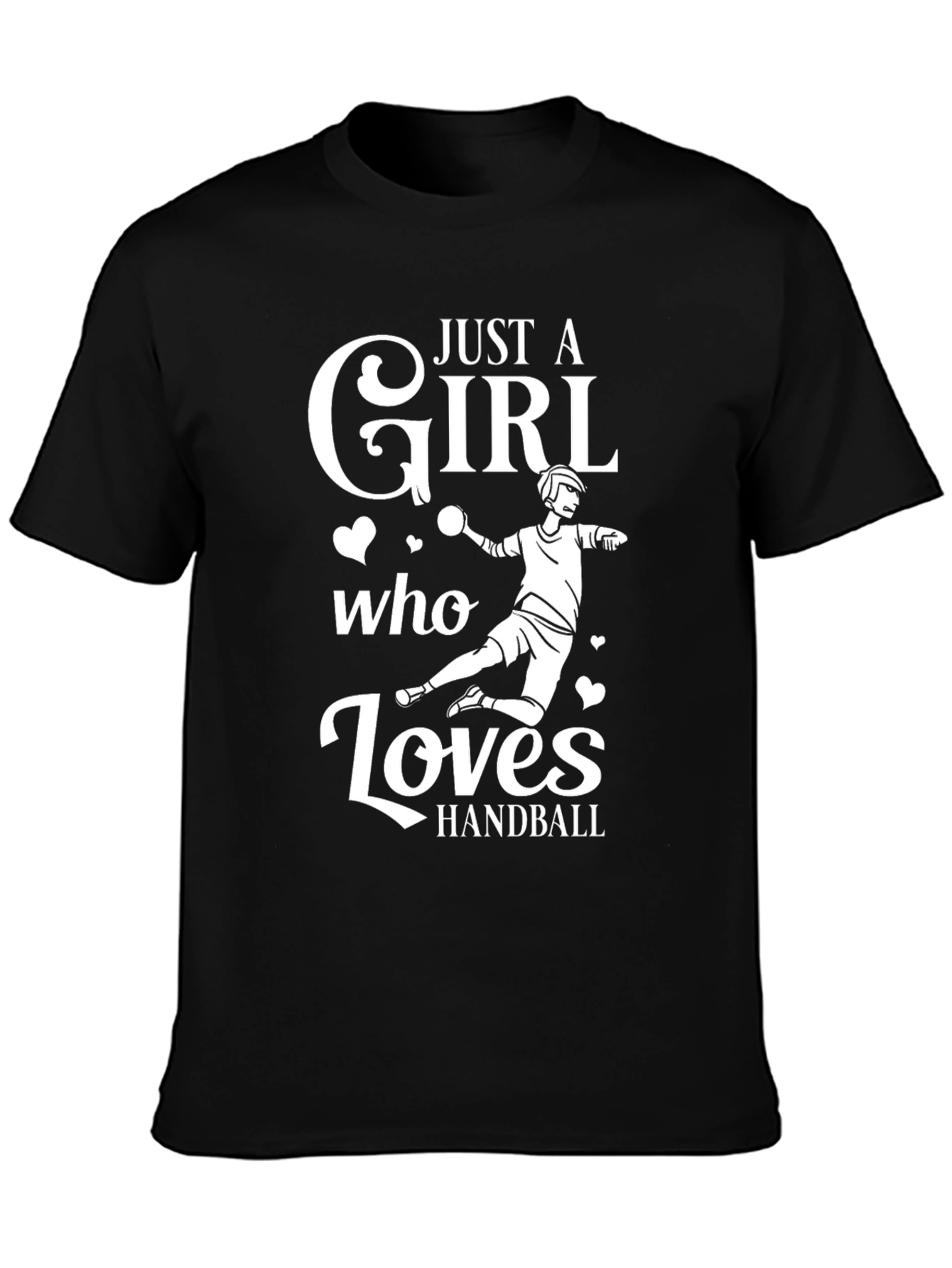 Handball Girl T-Shirt - Sporty & Stylish