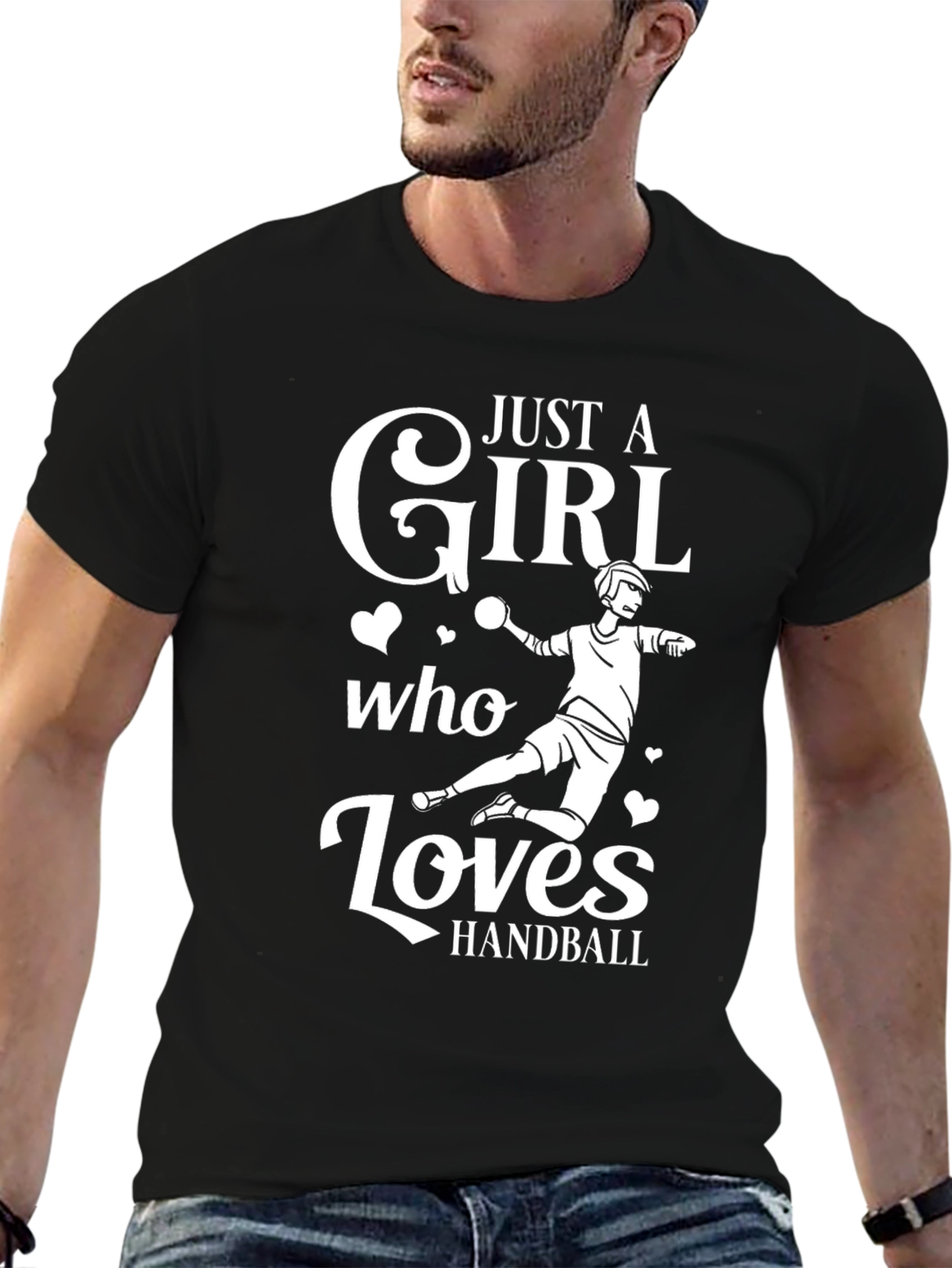 Handball Girl T-Shirt - Sporty & Stylish